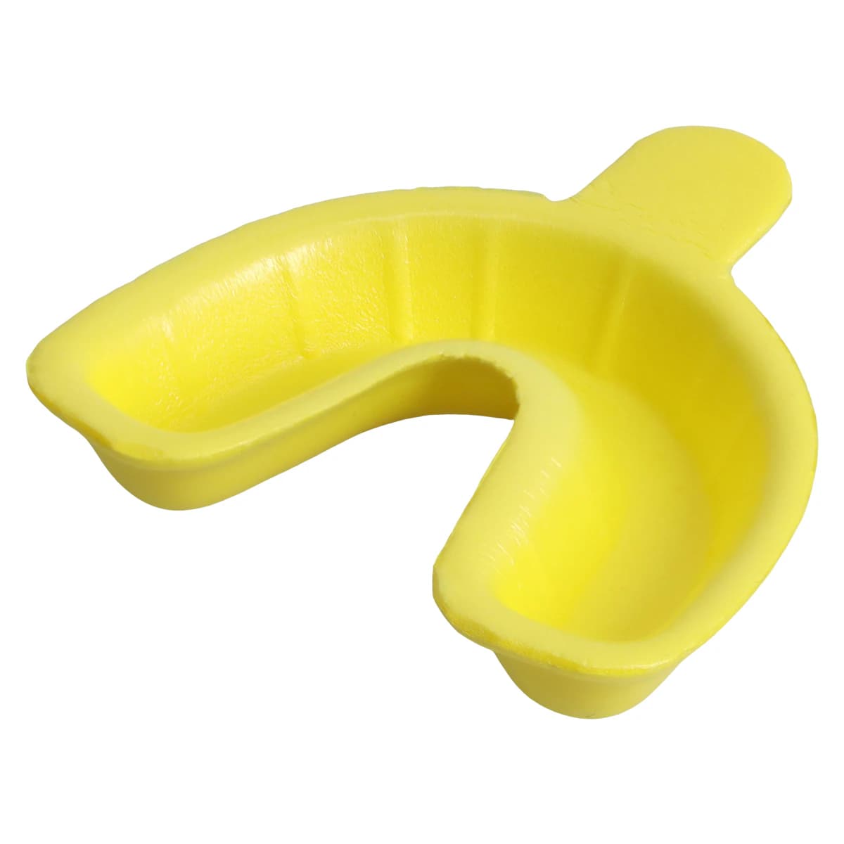 Acclean Single Arch Fluoride Trays, Foam, Small, Yellow, With Handle, Disposable, 100/Pk thumbnail 2
