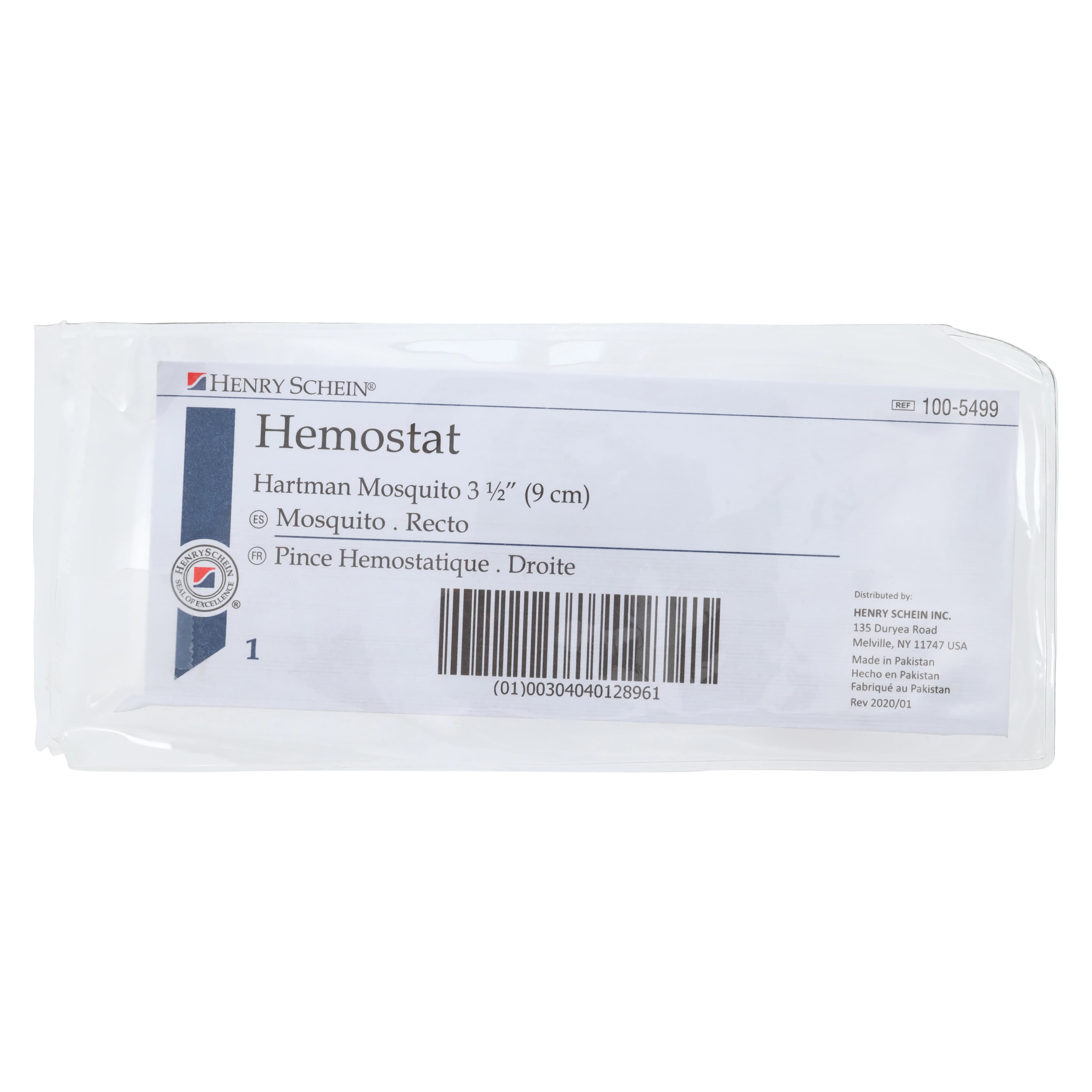 Hemostat Hartman Mosquito Straight 3.5" Hemostatic Forcep thumbnail 5