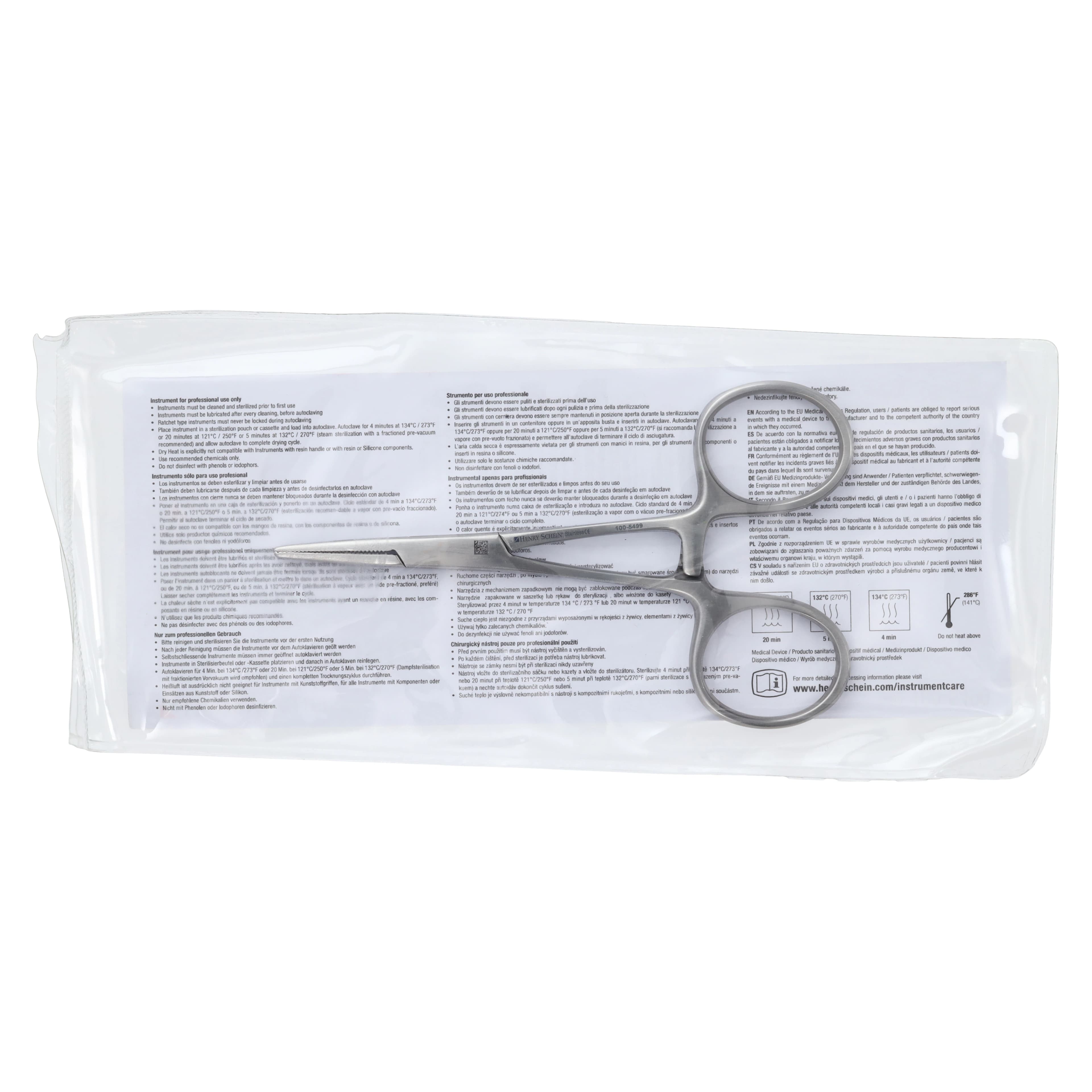 Hemostat Hartman Mosquito Straight 3.5" Hemostatic Forcep thumbnail 6