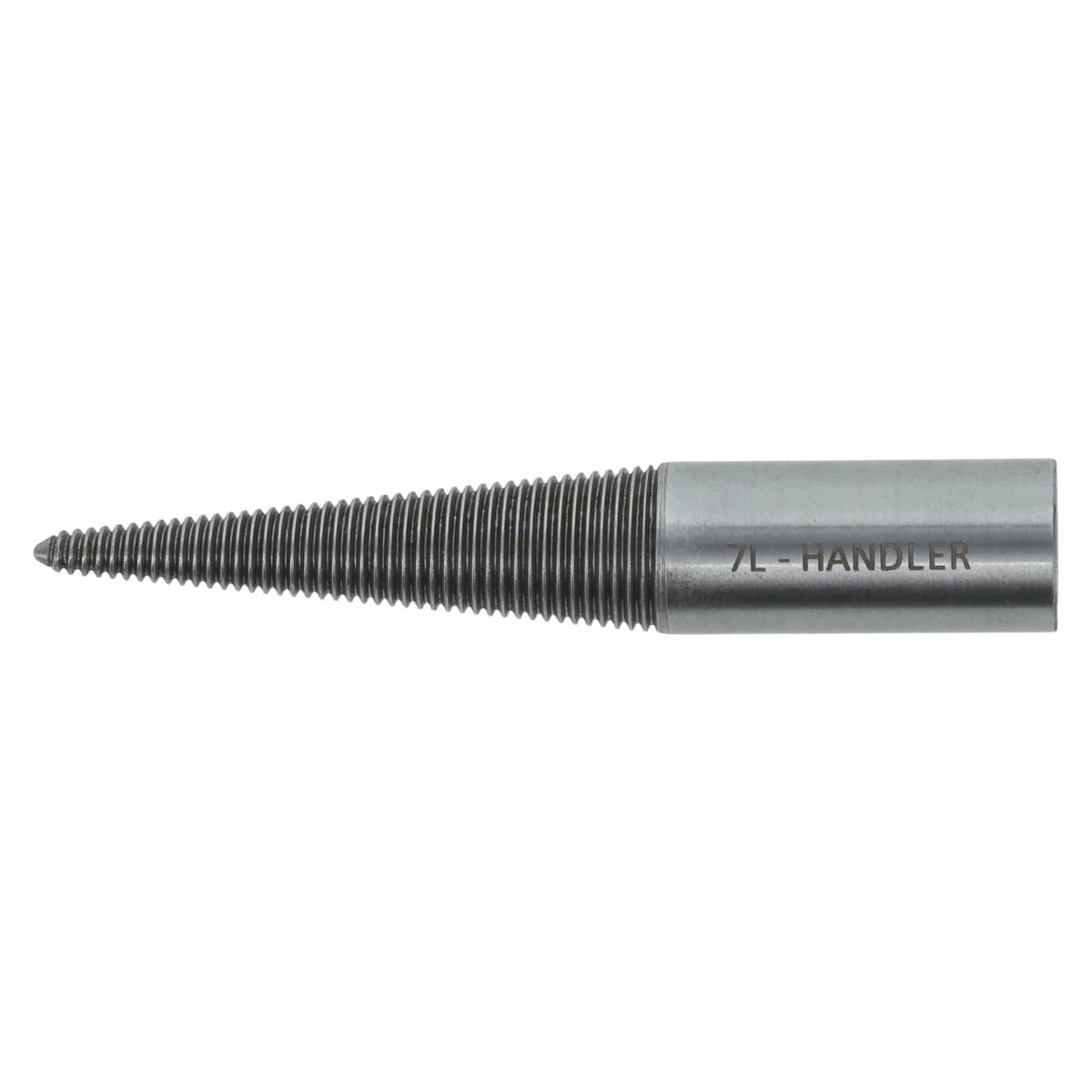 Handler #7 Left Tapered Steel Chuck for Dental Lathe, 5/8" Shank x 3 5/8" L thumbnail 2