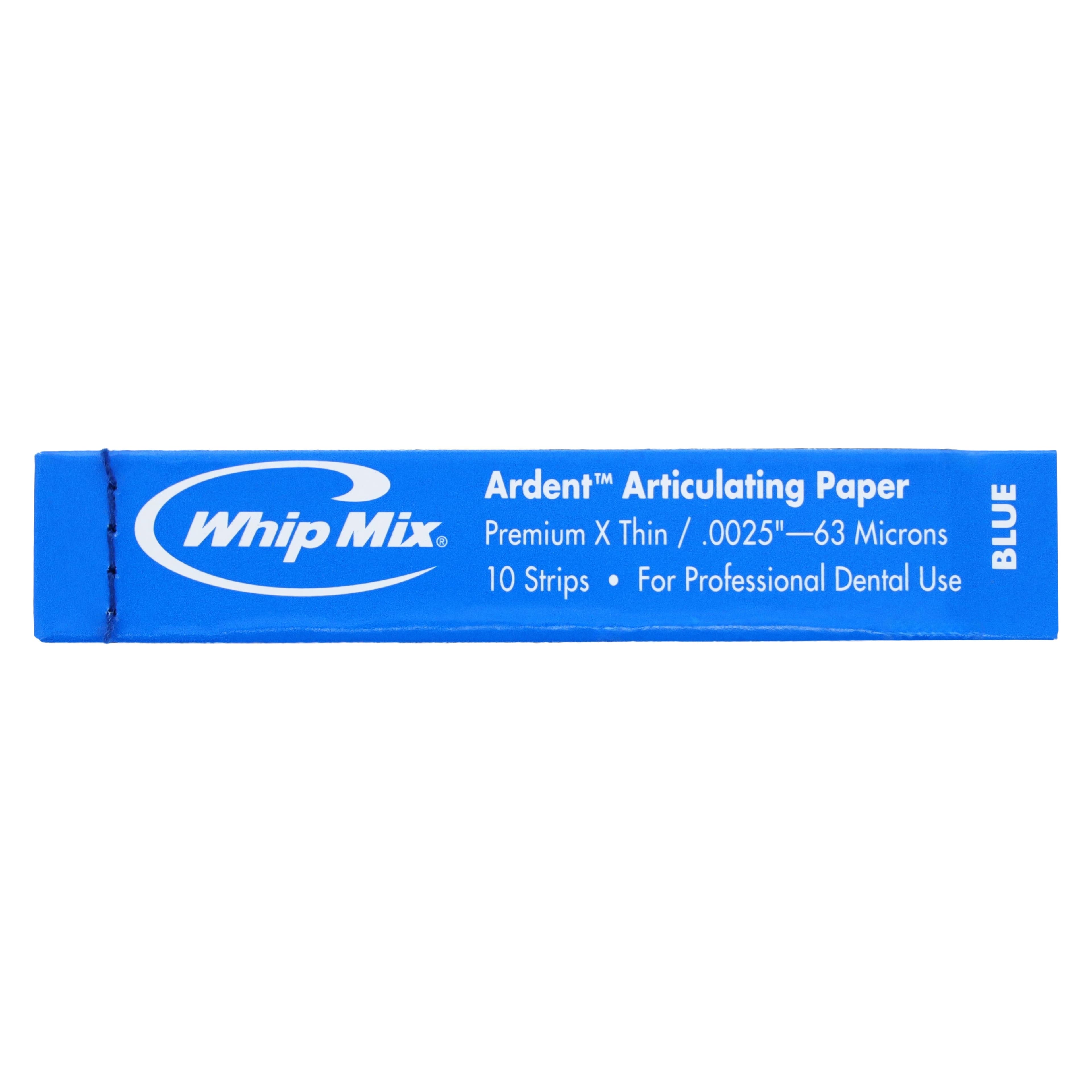 Ardent Articulating Paper Econo X-Thin Blue, 63 Microns, 140 Strips/Box, 14 Books of 10, #60003 thumbnail 3