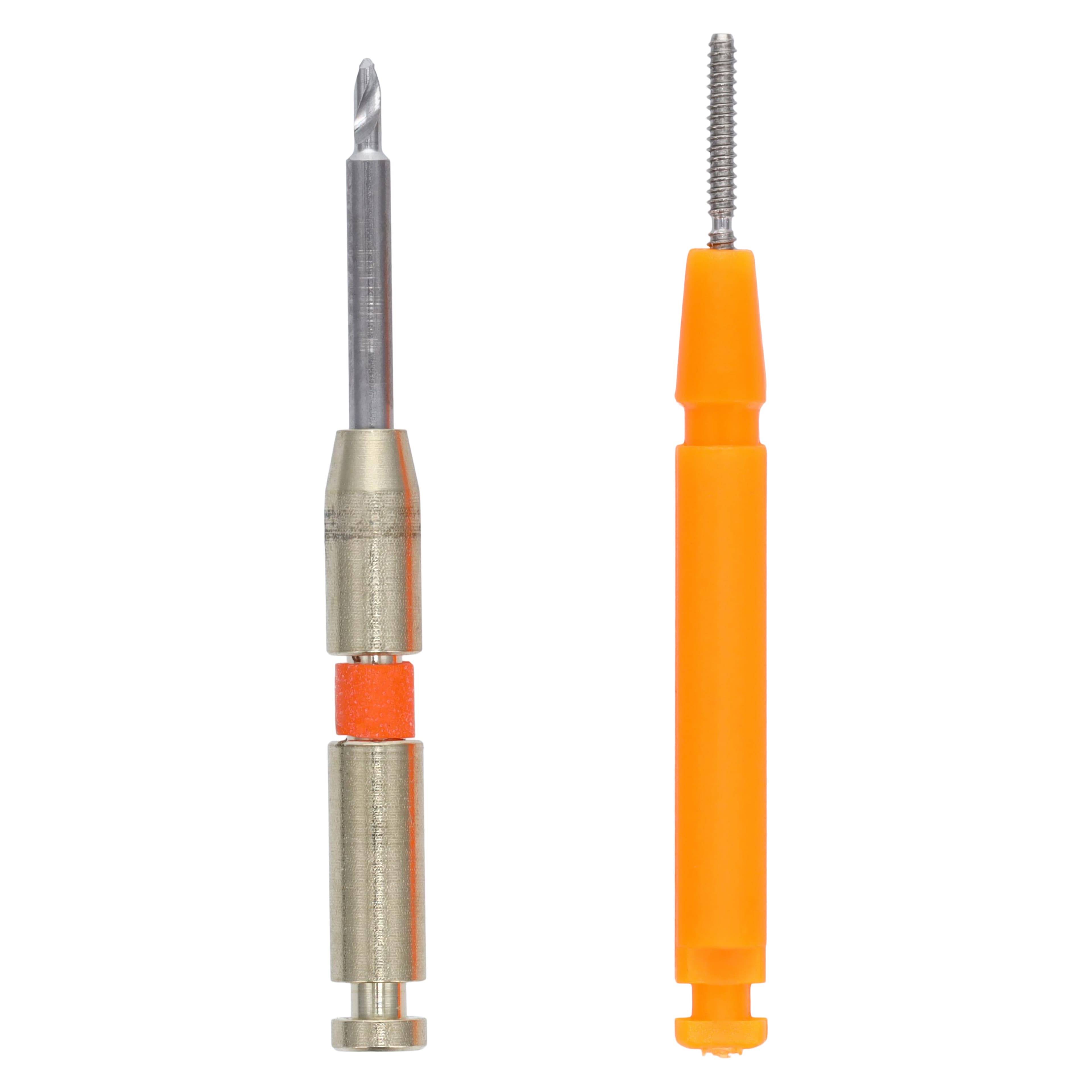 Stabilok Titanium Dentin Pins Standard Kit, .027" Orange, 20 Pins + 1 Drill, Ref 15899 thumbnail 2