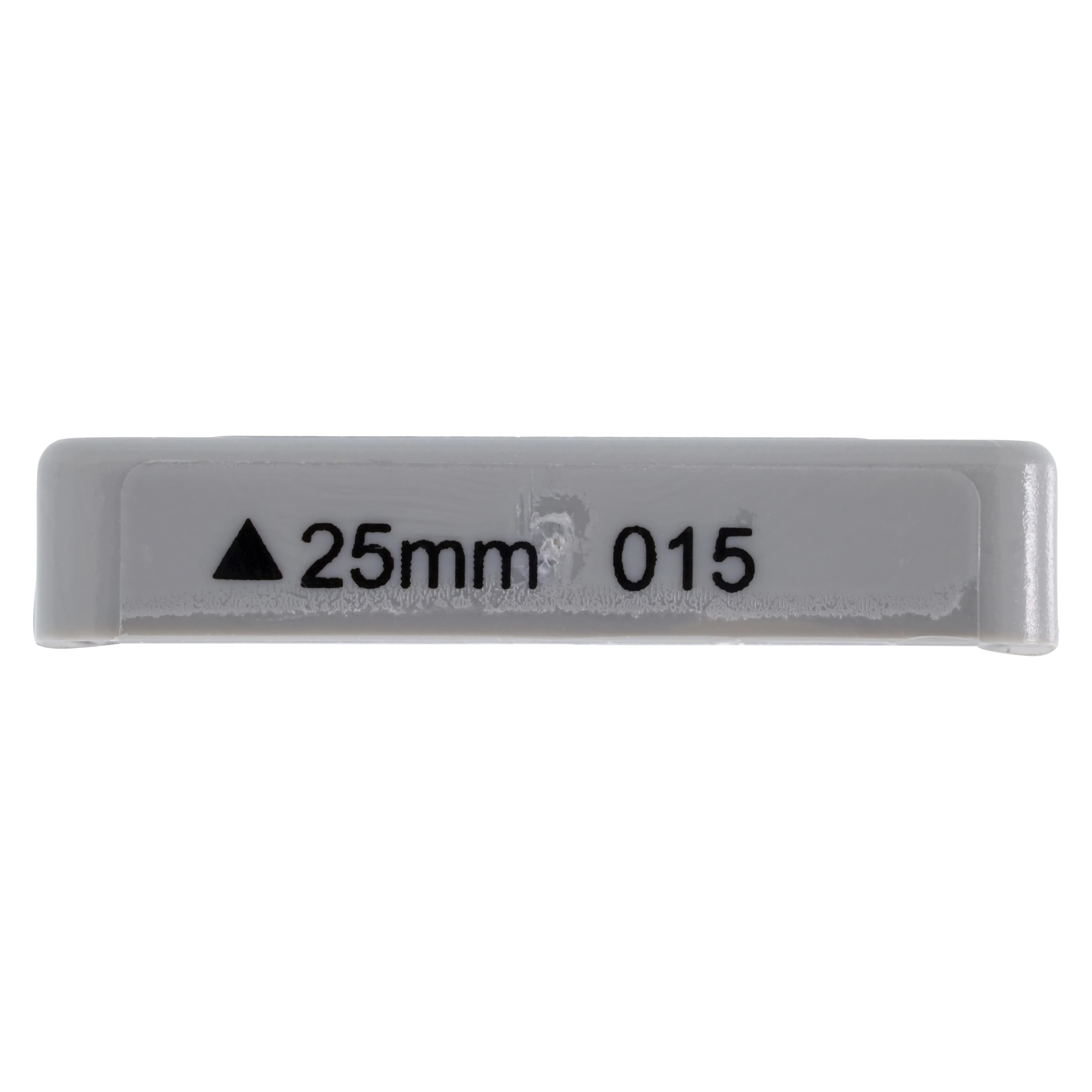 Maxima Hand Reamer, Size 15, 25mm, Stainless Steel, White Color Coded, 6/Box thumbnail 7