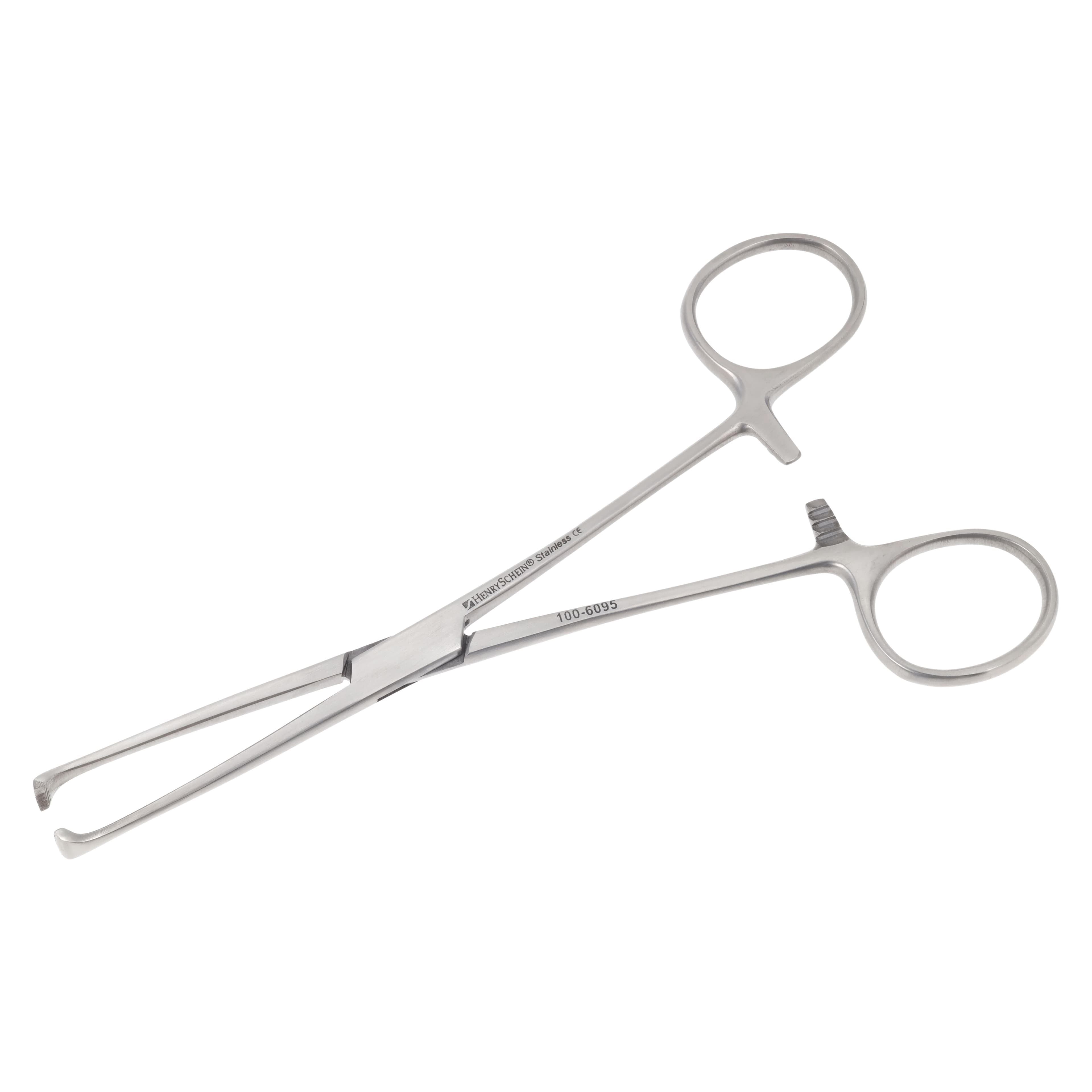 Henry Schein Allis Tissue Forcep, 5x6 Teeth, 6 inch thumbnail 3