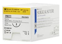 Henry Schein Plain Gut Absorbable Surgical Sutures, 3-0, C-9 Reverse Cutting, 18", Beige, 12/Box, 01KT8PD5N5VQCGYY9316P6TC02 thumbnail 2