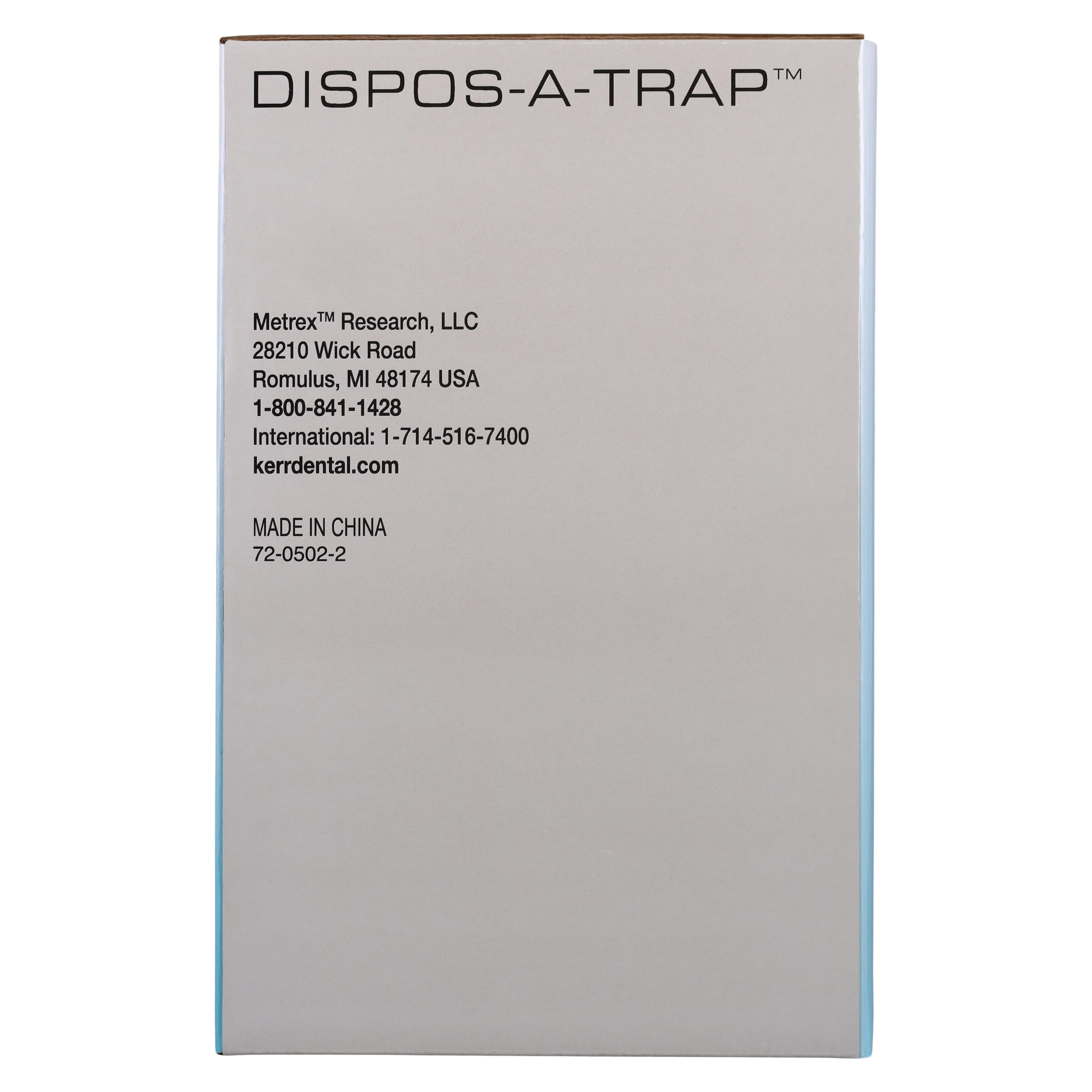 Dispos-a-Trap Disposable Cuspidor Vacuum Trap, 2 1/2" Diameter, Universal Fit, 144/Box, #6100-C thumbnail 5