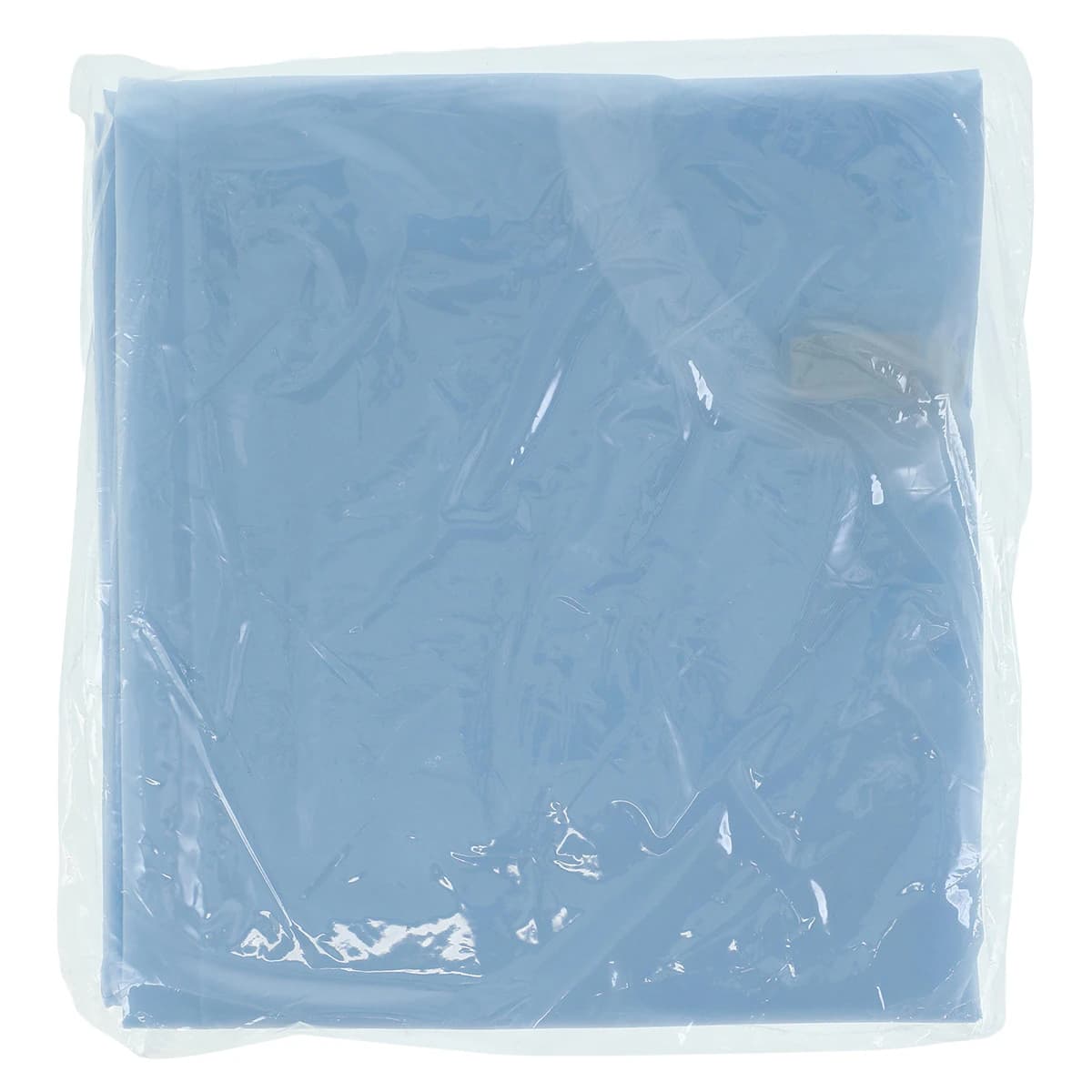 Crosstex Patient Barrier Apron, Plastic, Ankle Length, 36" x 54", Blue, 1/Pk, NP5BL thumbnail 2