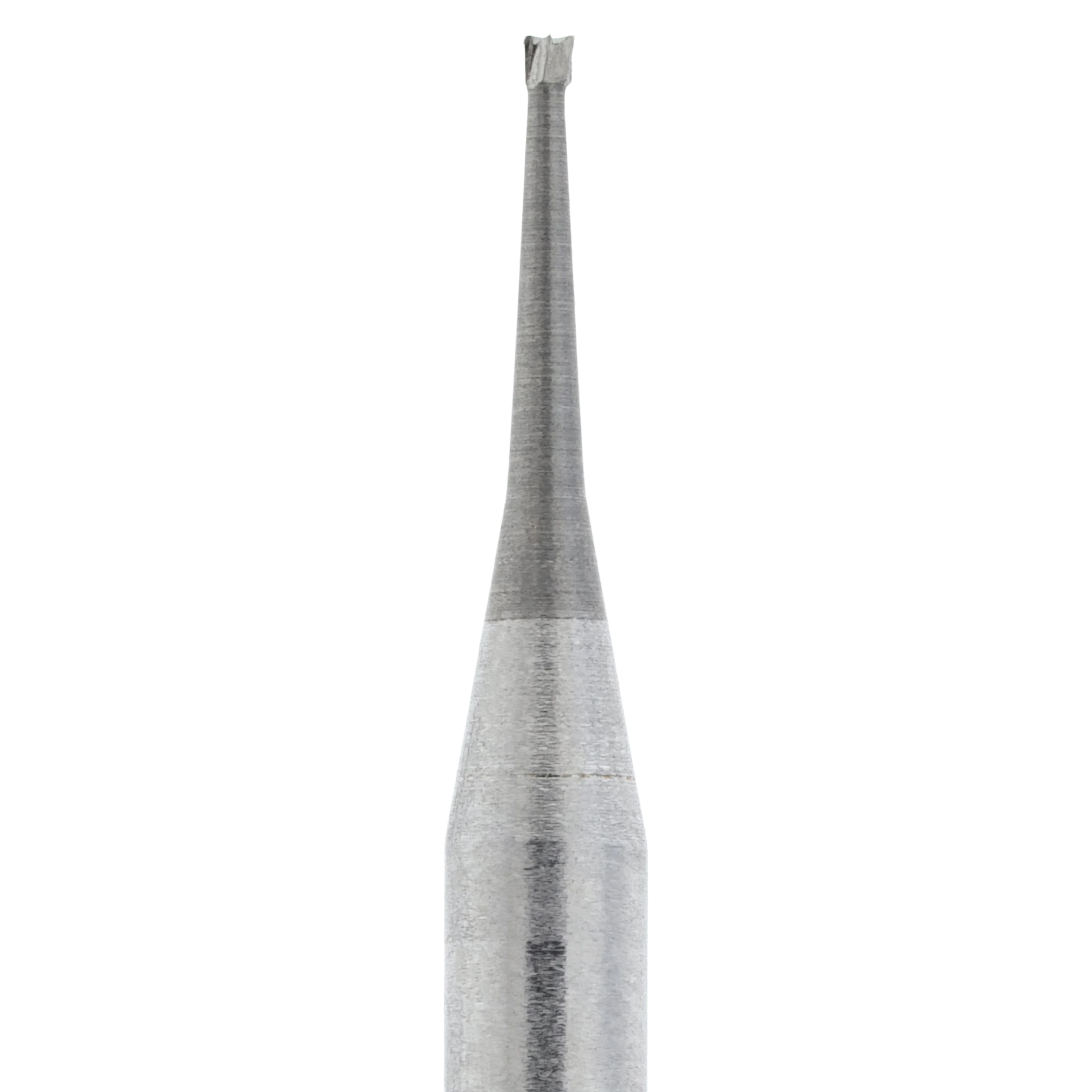 Carbide Bur RA 33 1/2, Non-Sterile, Operative Inverted Cone, Latch Angle, 10/Pk thumbnail 4