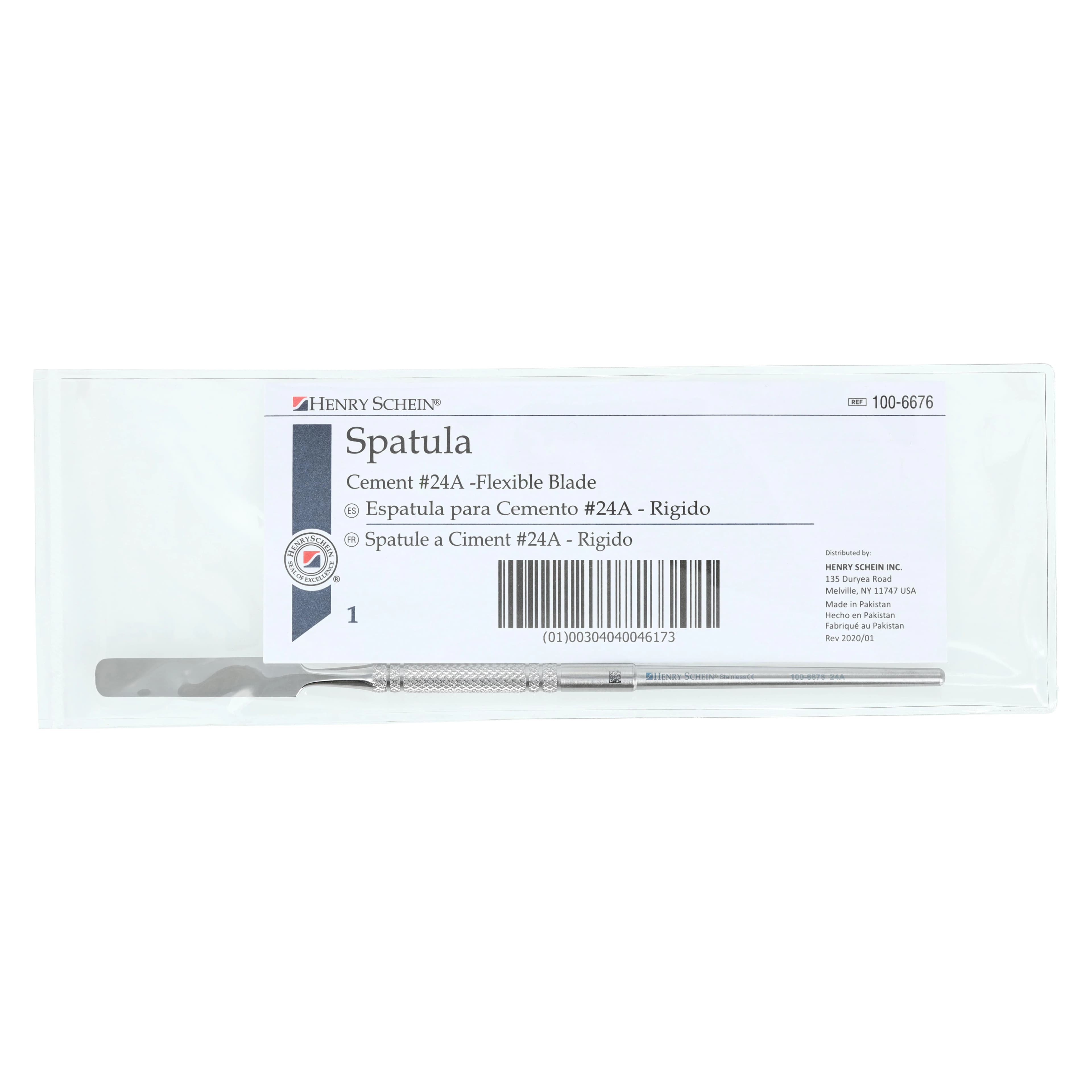 Cement Spatula Size 24A Flexible, Single End, Each thumbnail 4