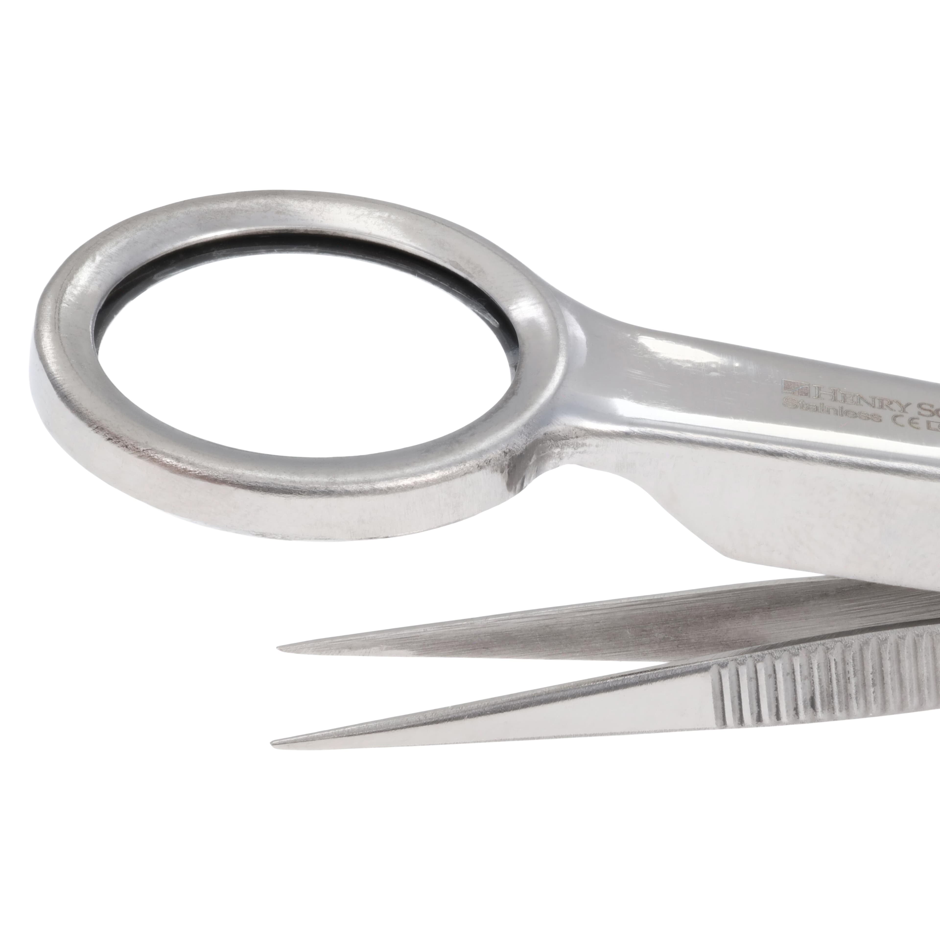 Splinter Forceps with Magnifying Glass, 3" thumbnail 3