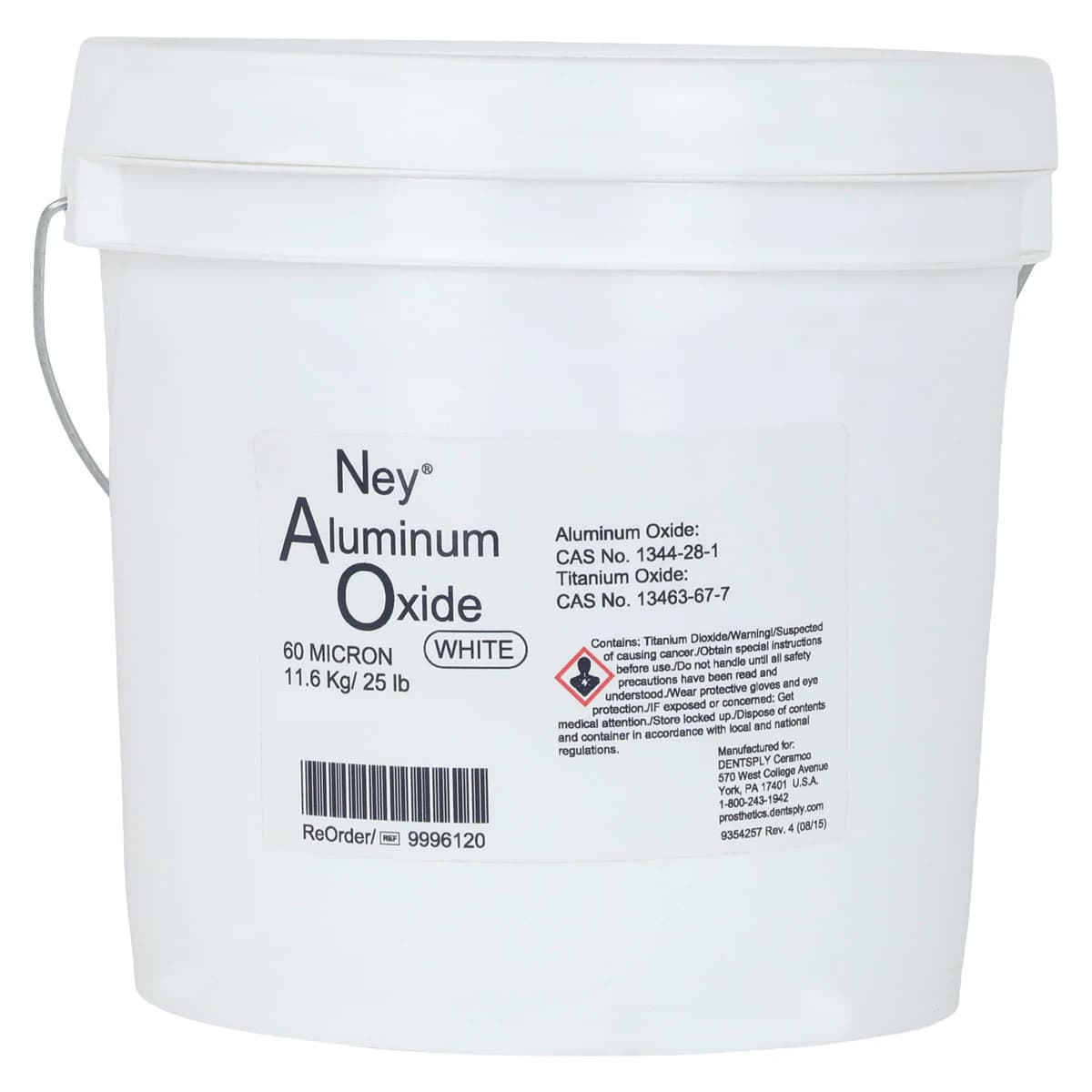 Ceramco® 60 Micron Aluminum Oxide Abrasive, 25 lb Pail - Ceramco® 60 Micron Aluminum Oxide 25lb Pail - Image 1