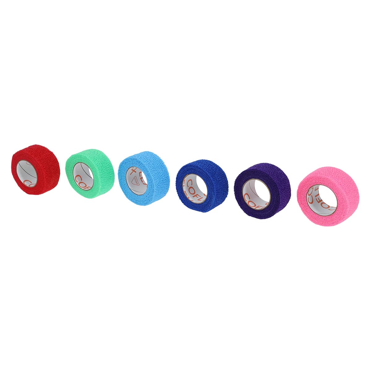 CoFlex LF Cohesive Compression Bandage, 1" x 5 yd, Non-Sterile, Color Pack, 30/Box thumbnail 2