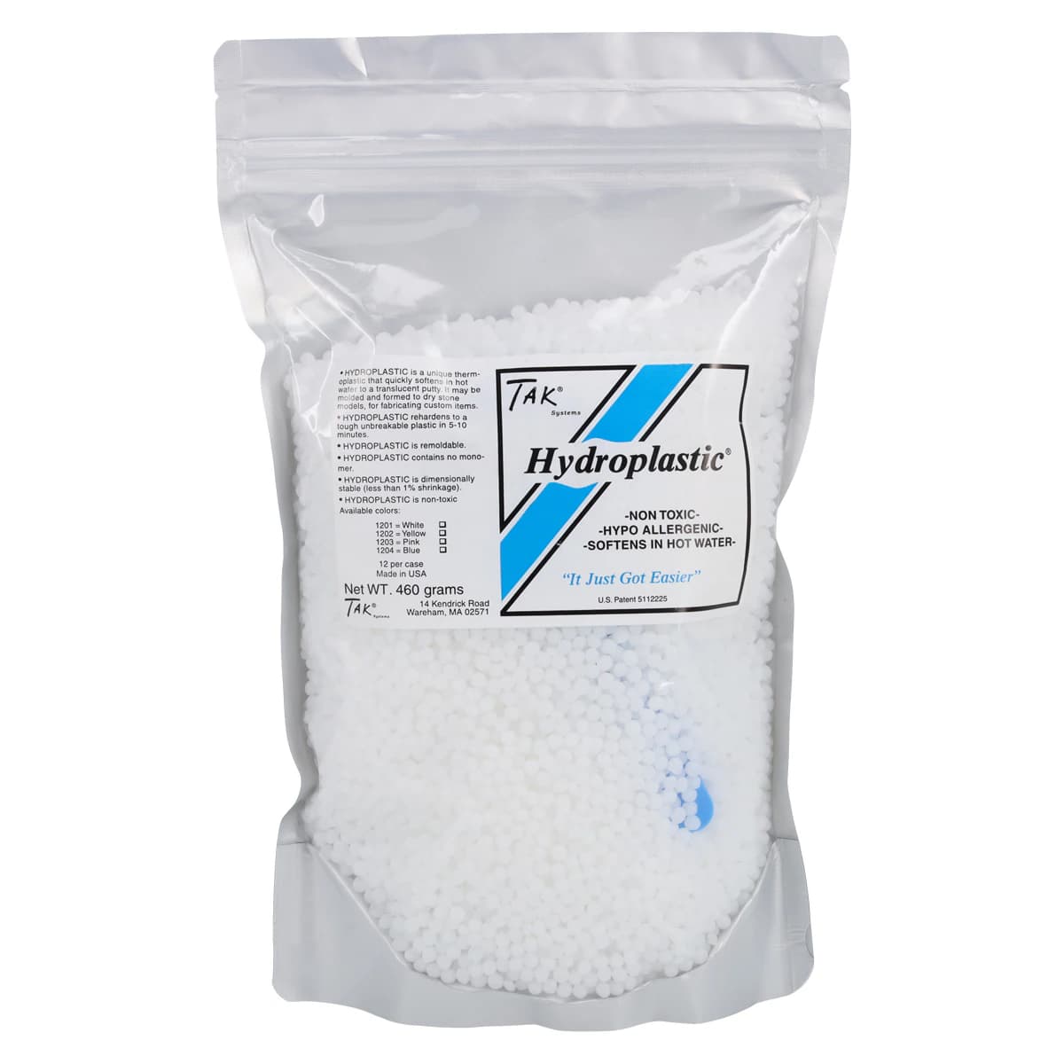 Tak Systems Hydroplastic Impression Material, White, 460 gm, TAK-1201 - Hydroplastic Impression Material - Image 1