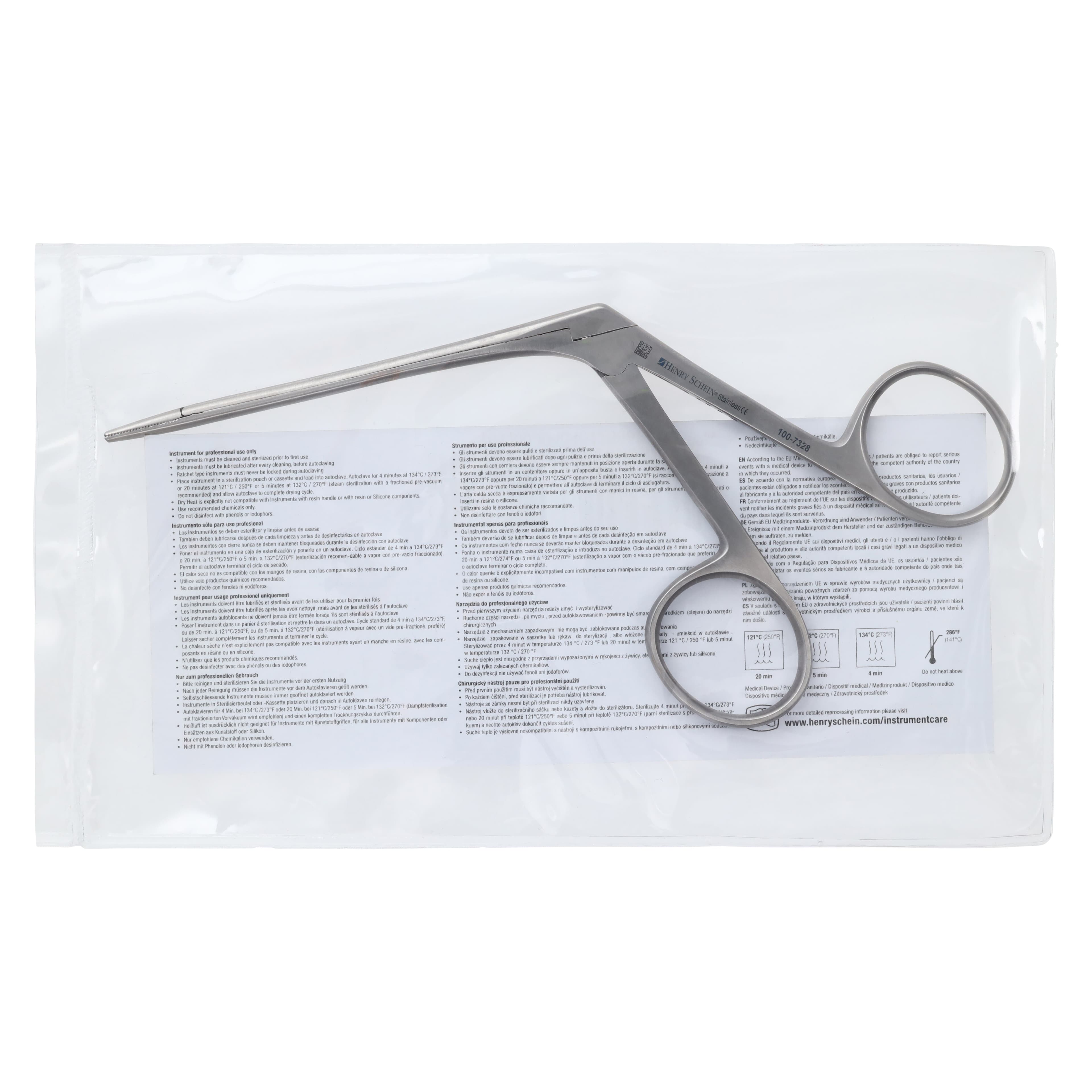 Henry Schein Alligator Forceps, Economy, 3-1/2", Stainless Steel, Autoclavable, Each thumbnail 6
