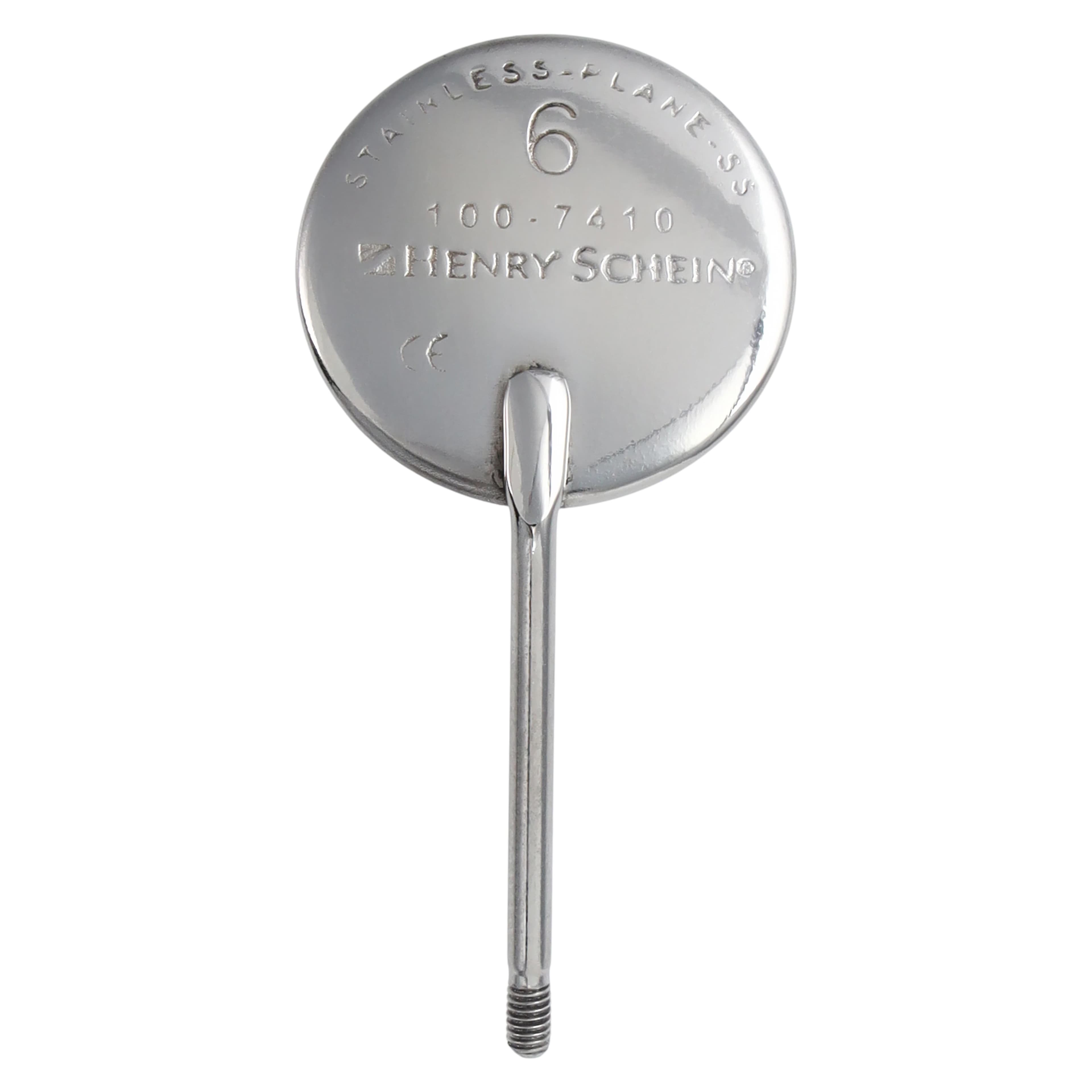 Mirror Plane Simple Stem, Stainless Steel, Size 6, Single Side, 12/Box thumbnail 5
