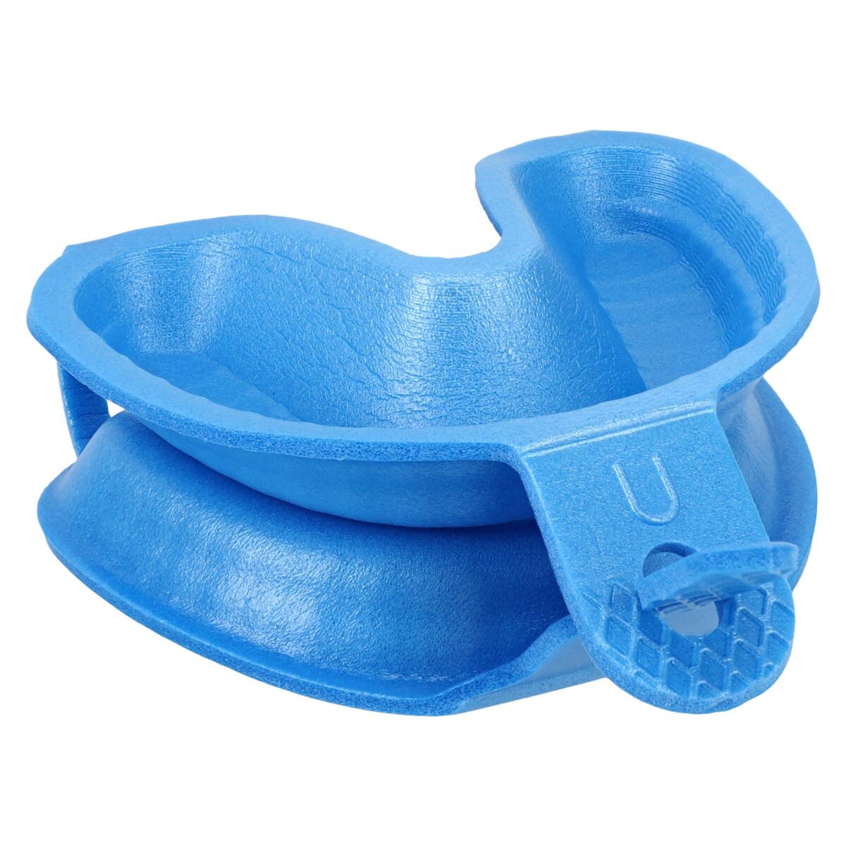 Acclean Dual Arch Foam Fluoride Trays With Hinge, Large, Blue, Disposable, 30/Box thumbnail 3