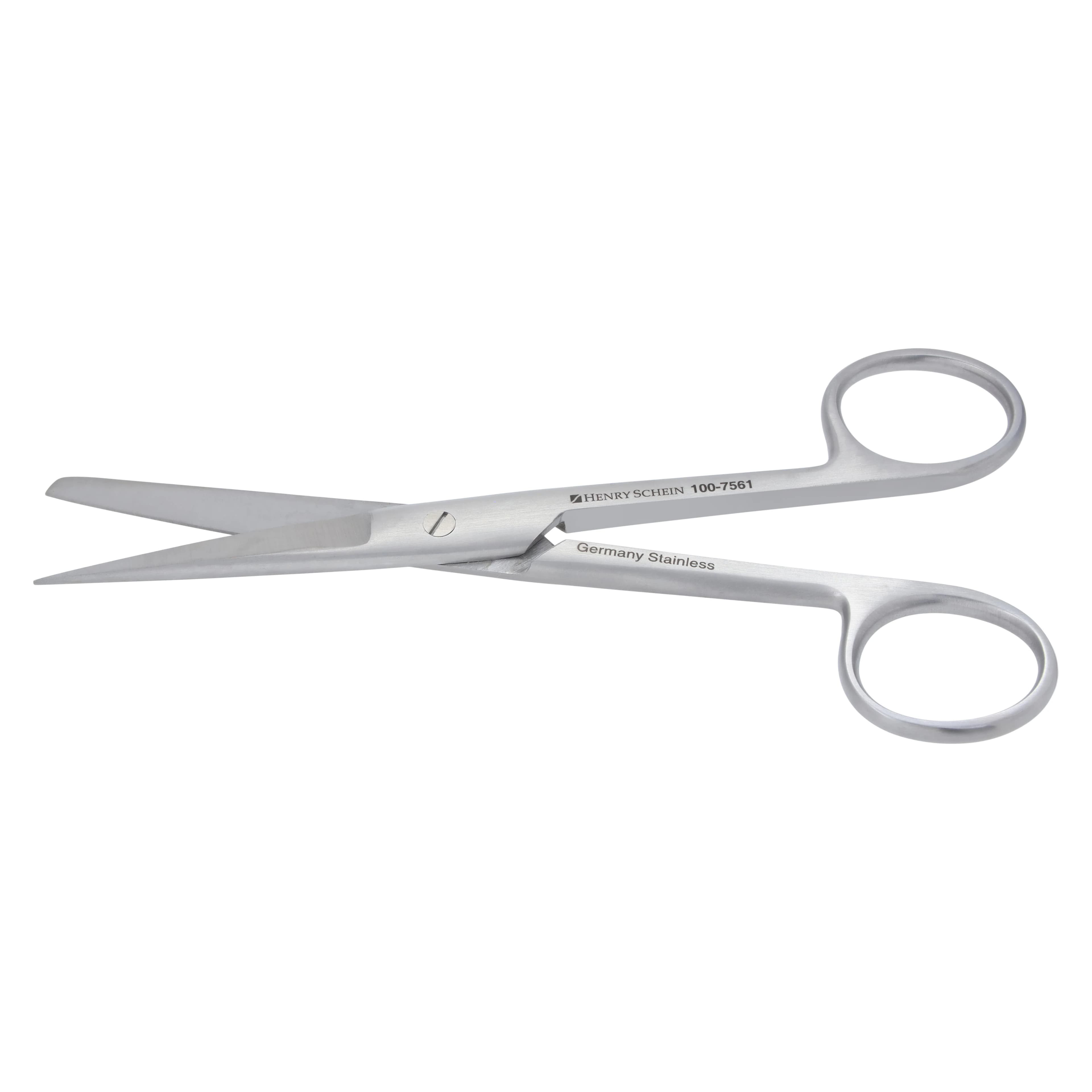 Operating Scissors, 5.5" Straight, Single Blade, German Stainless Steel thumbnail 2