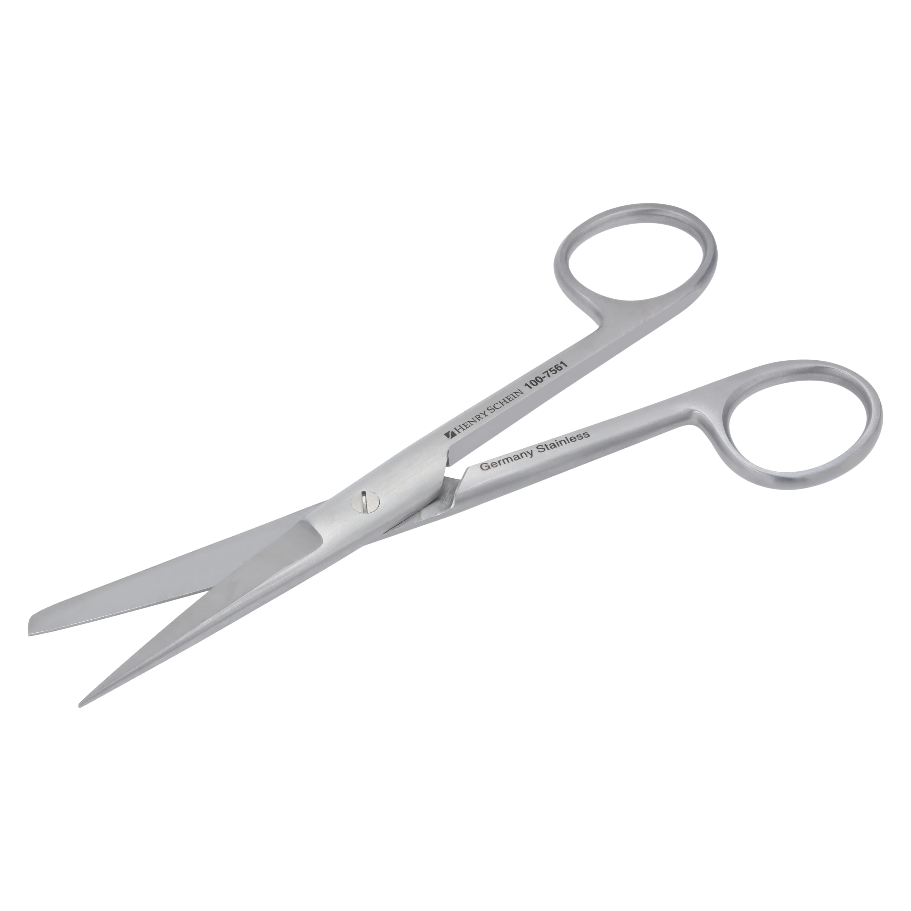Operating Scissors, 5.5" Straight, Single Blade, German Stainless Steel thumbnail 4