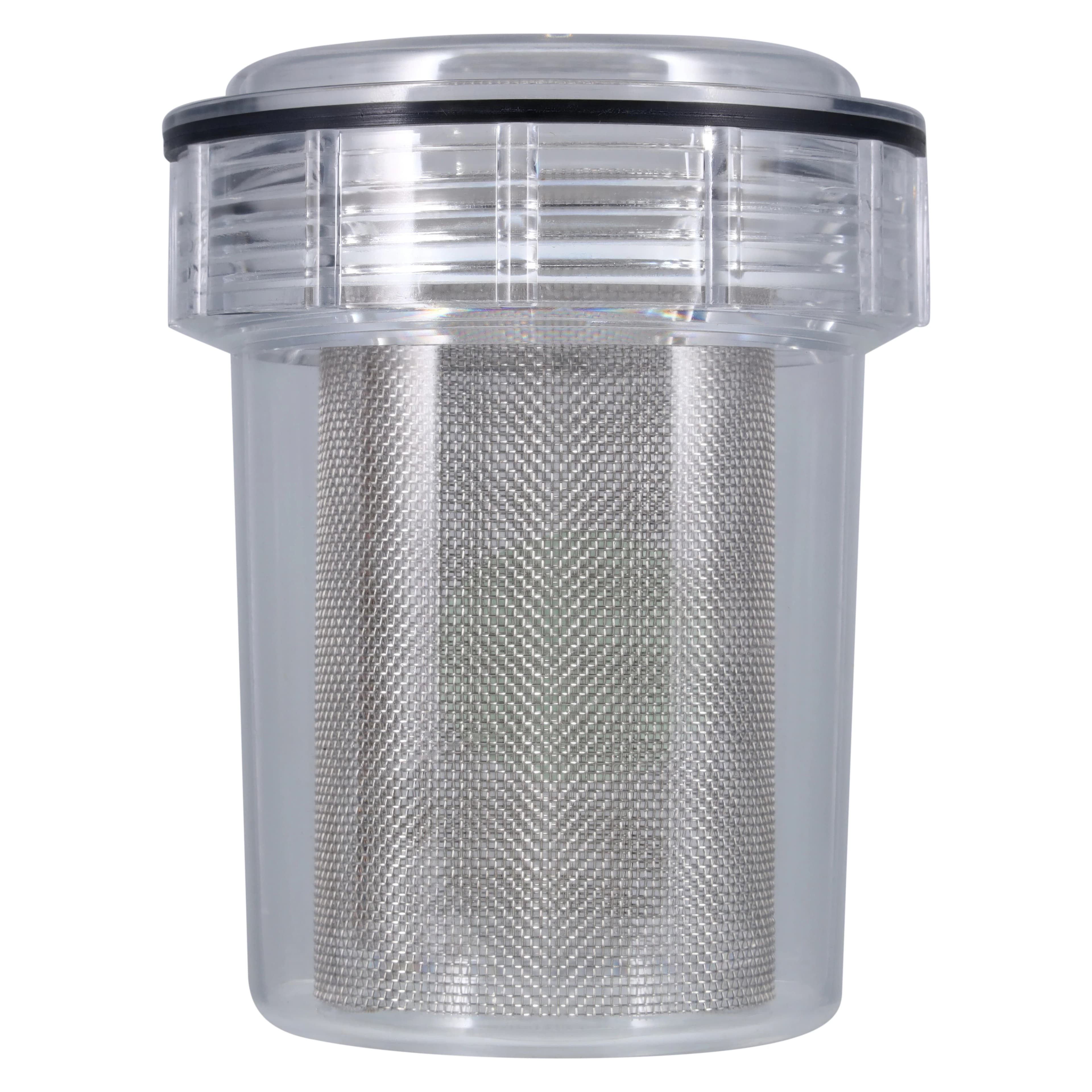 Kerr TotalCare Evac-U-Trap #2400 Disposable Canister, Internal Thread, 4-1/2"W x 5-1/8"H, 8/Box thumbnail 3