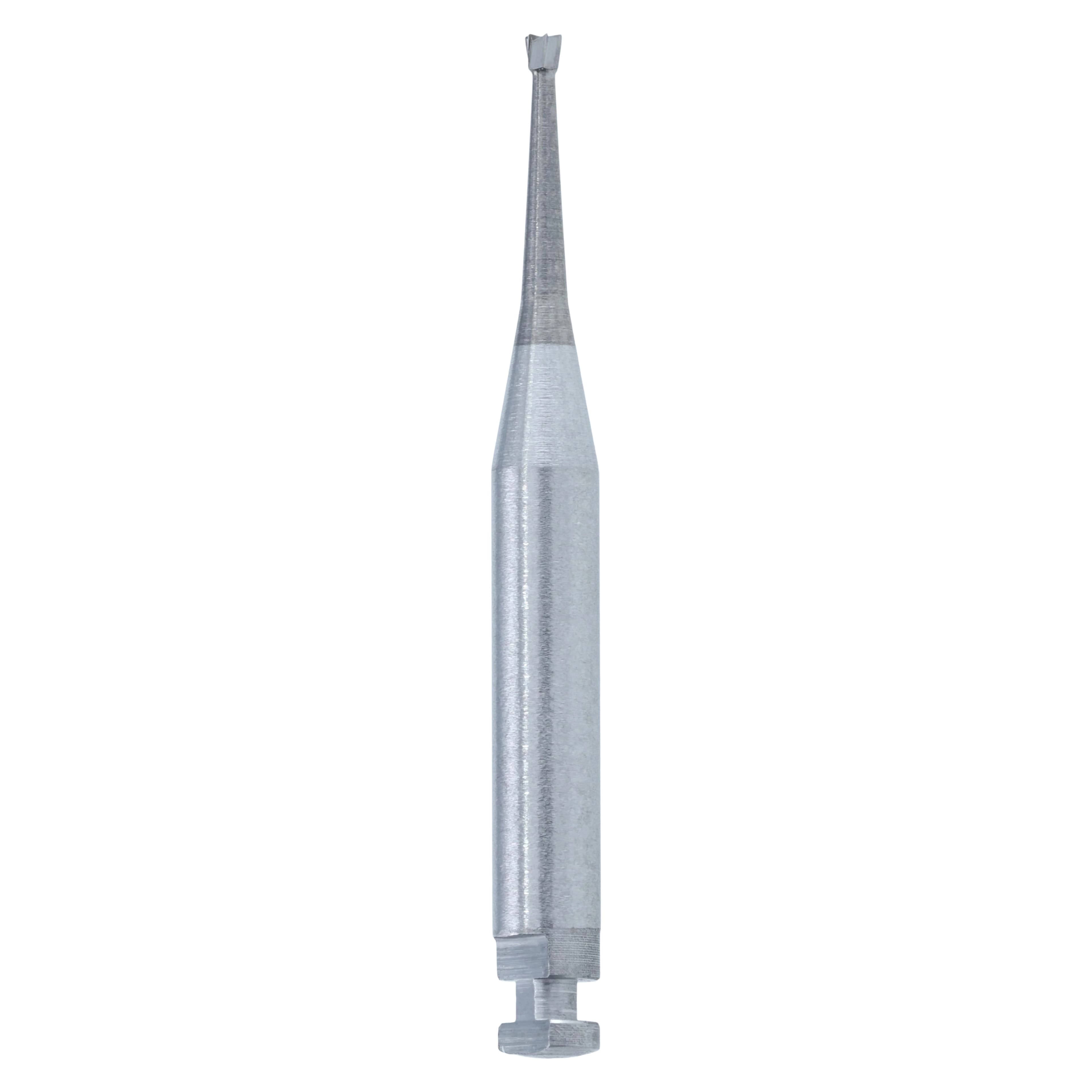 Carbide Bur RA 34, Non-Sterile, Operative, Inverted Cone, Latch Angle, 10/Pk thumbnail 2