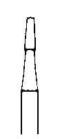 Steel Bur HP 702, Handpiece Taper, 6/Pk thumbnail 2