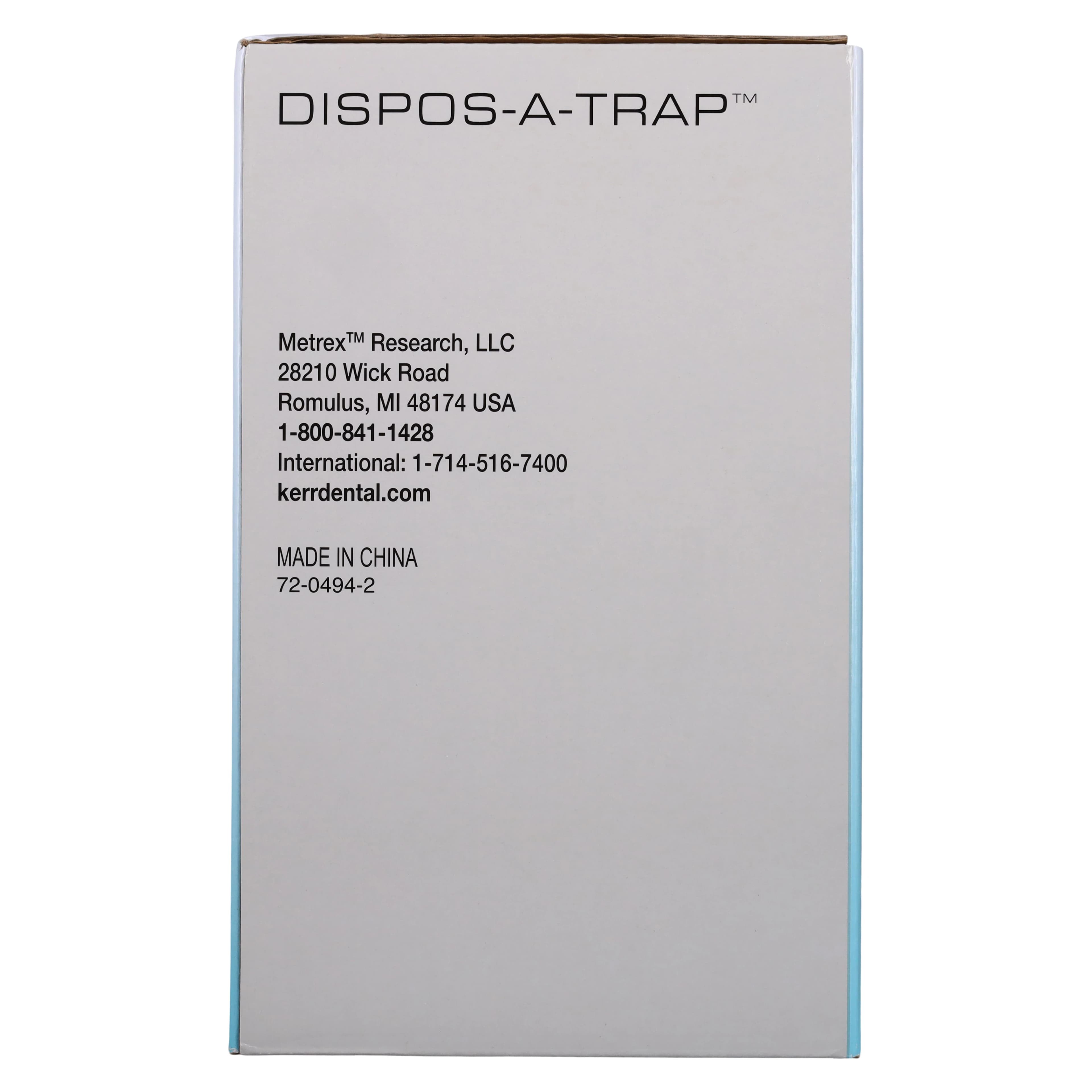 Kerr TotalCare Dispos-a-Trap Evacuation Filter, 2.25" Diameter, Fits A-dec Models with Metal Canisters, 144/Box, #5502 thumbnail 5