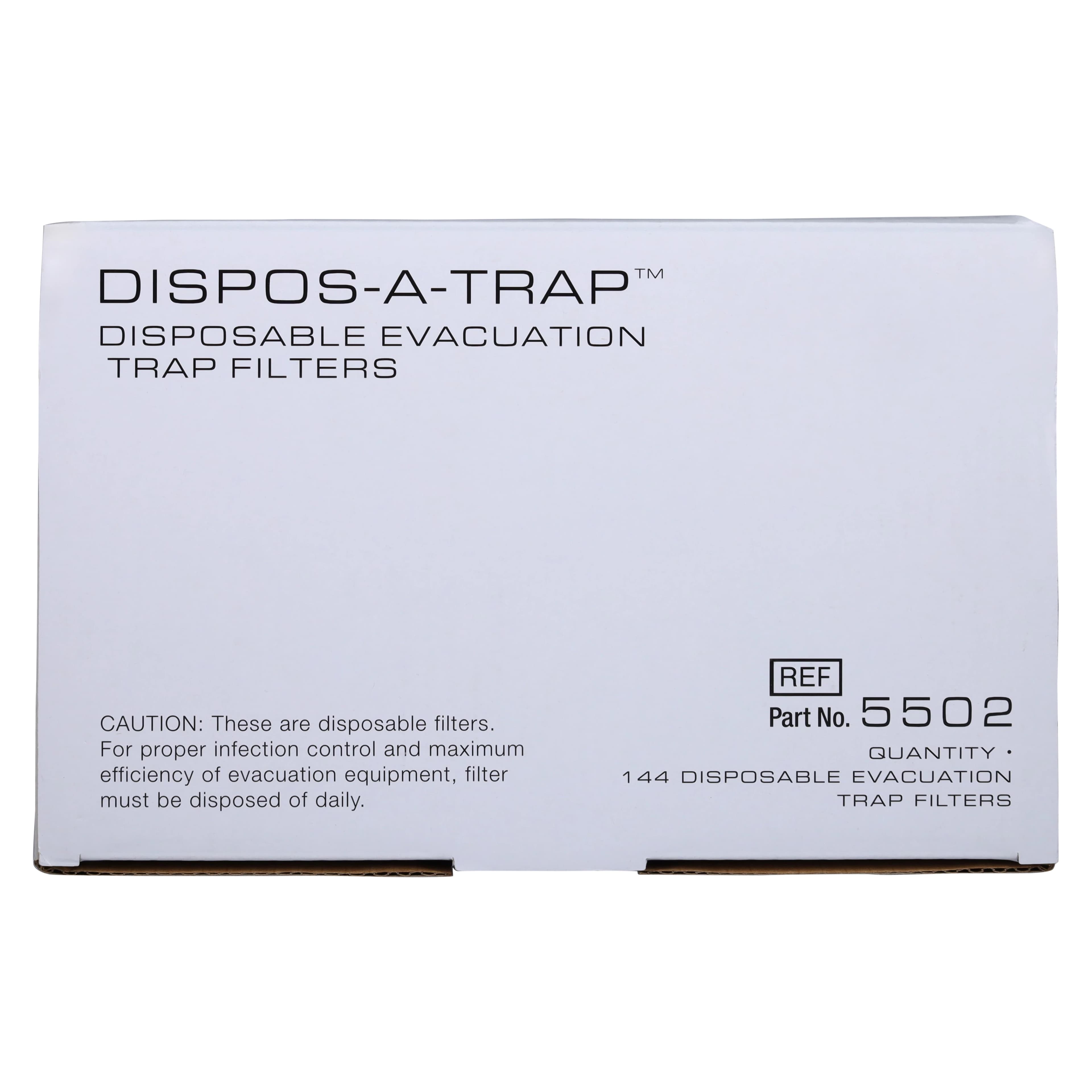 Kerr TotalCare Dispos-a-Trap Evacuation Filter, 2.25" Diameter, Fits A-dec Models with Metal Canisters, 144/Box, #5502 thumbnail 6