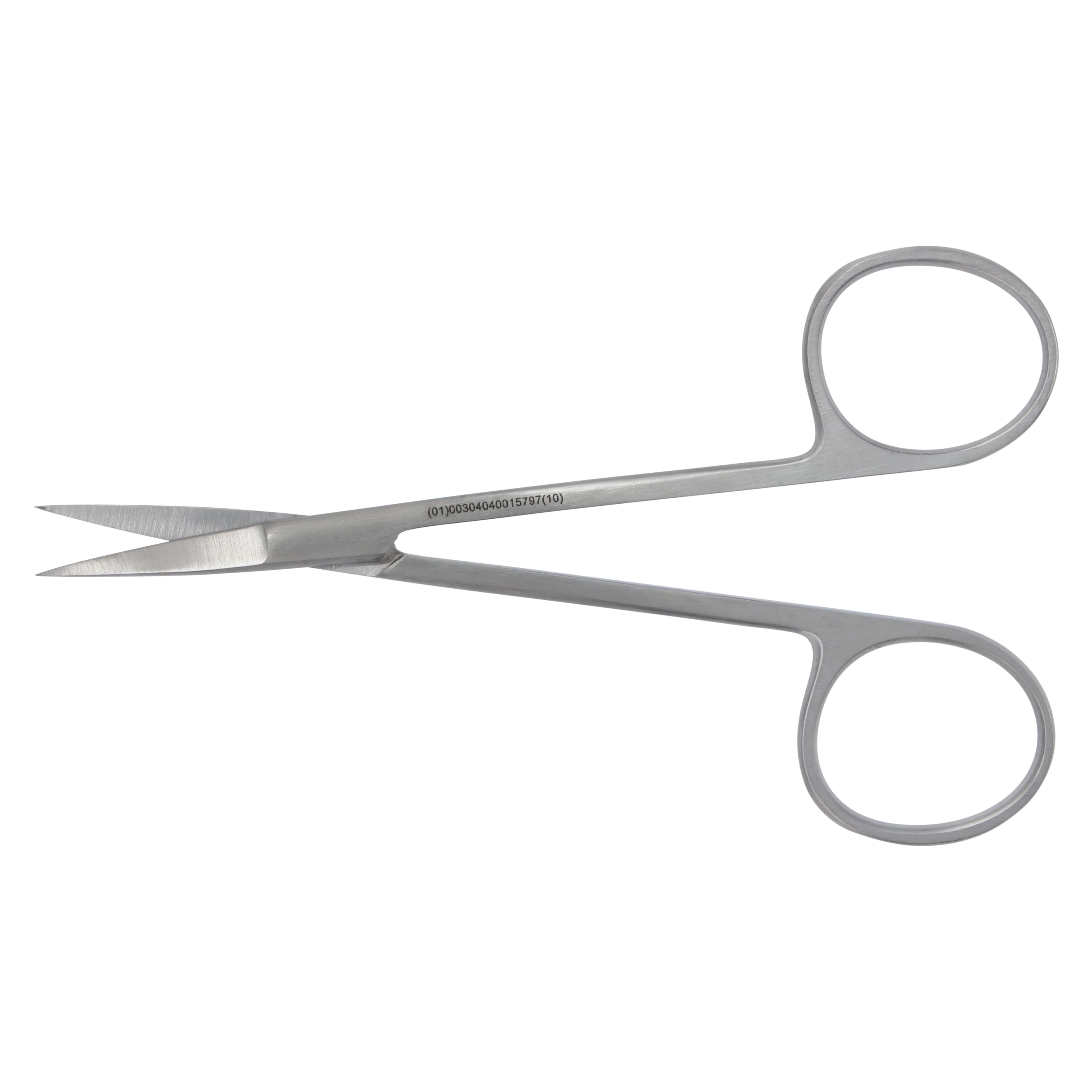 Iris Scissors, 4.5" Straight, German Stainless Steel thumbnail 5