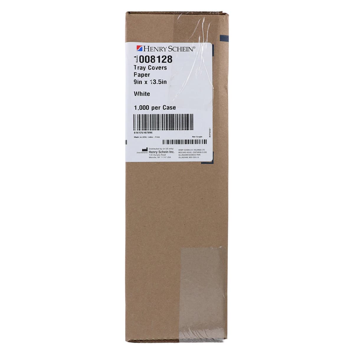 Henry Schein Certified SS White Tray Covers, 9" x 13.5", White, Disposable Paper, 1000/Box thumbnail 2