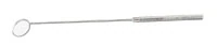 Laryngeal Mirror #3 with Octagon Threaded Handle, 20 mm, Autoclavable - Laryngeal Mirror w/Handle - Image 1