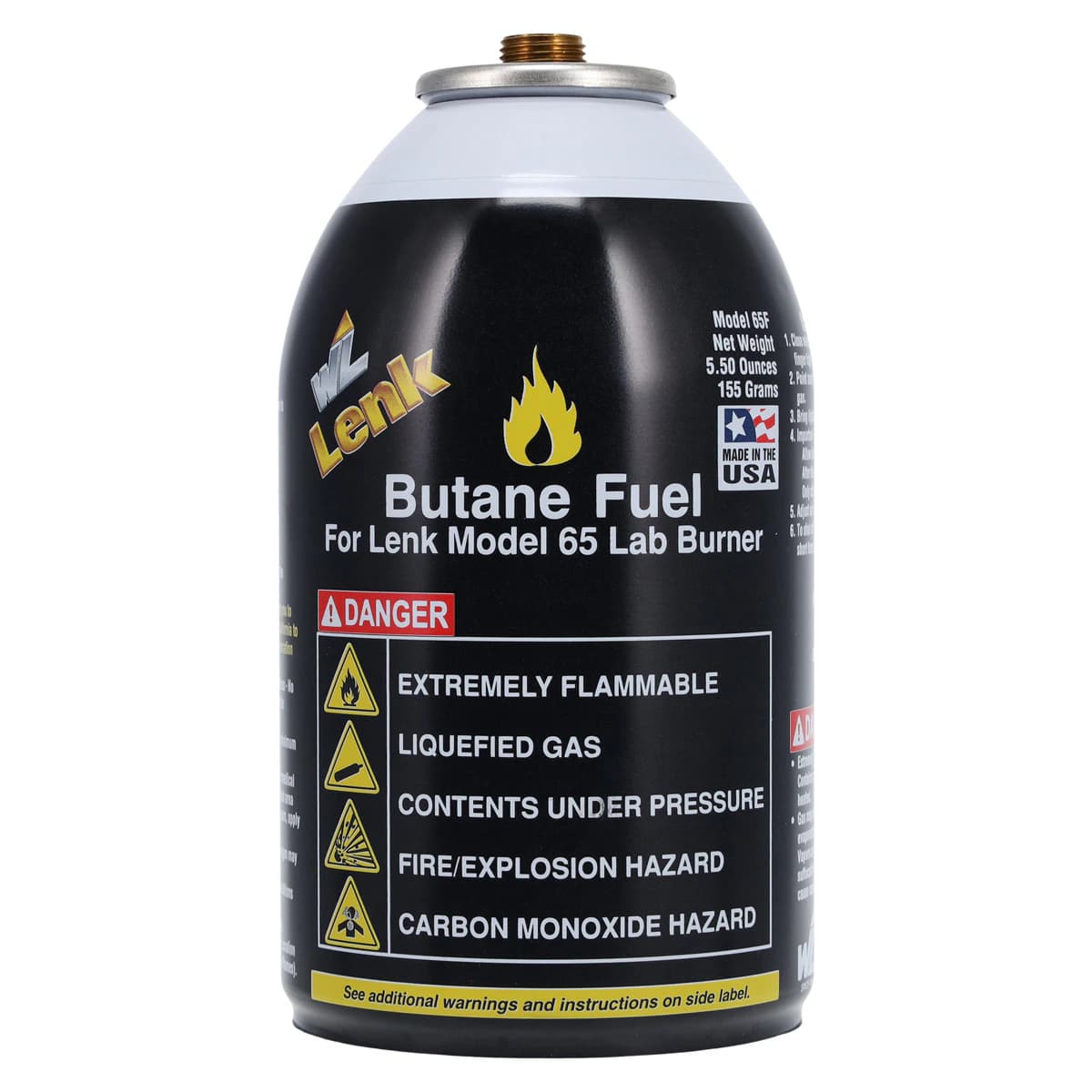Wall-Lenk Butane Fuel Refill, 5.5 oz Can, Model 65F - Lenk Butane Fuel Refill 5.5oz - Image 1