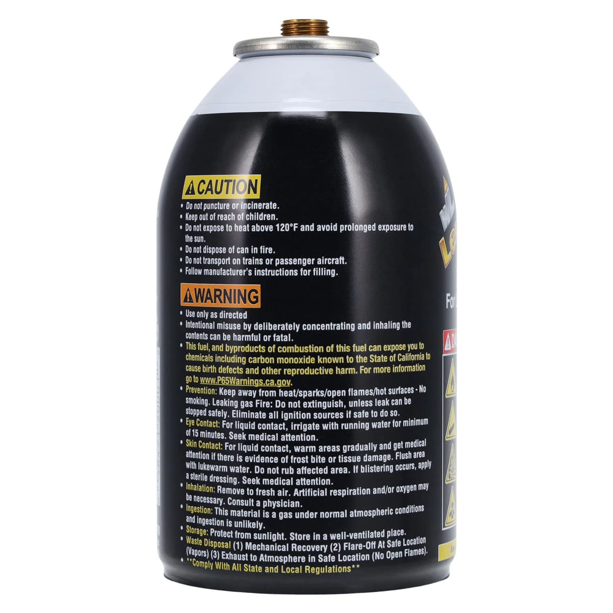 Wall-Lenk Butane Fuel Refill, 5.5 oz Can, Model 65F thumbnail 3