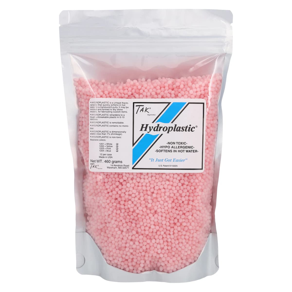 Hydroplastic Tray Material, Pink, 460g, Tak Systems, 1203 - Hydroplastic Tray Material - Image 1