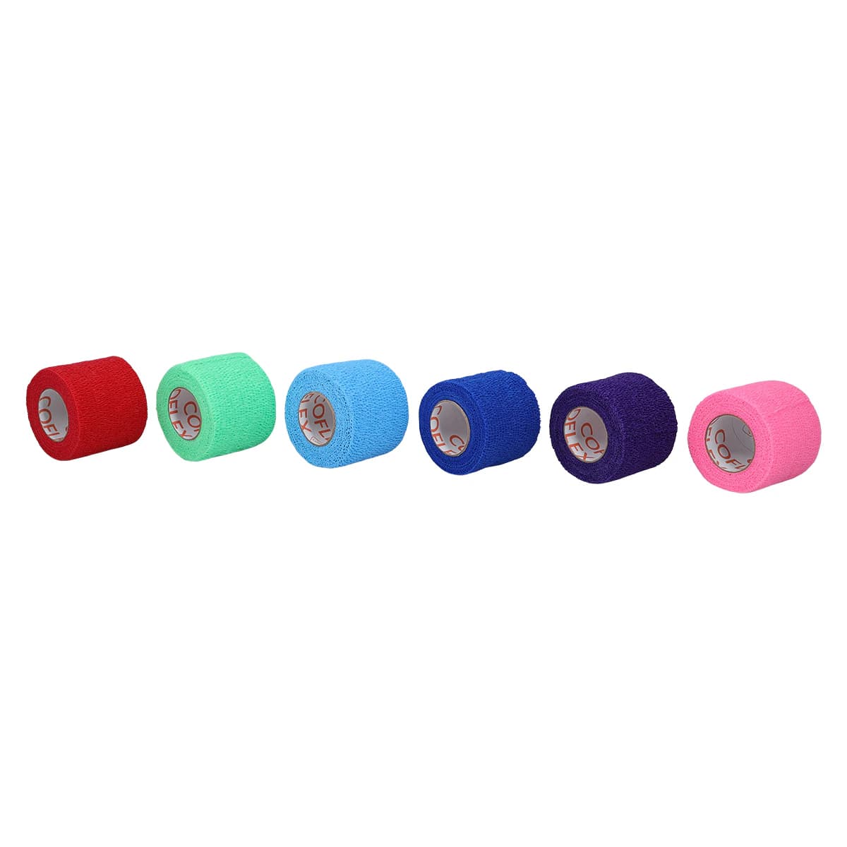 CoFlex Compression Bandage, Elastic, 2" x 5yd, Non-Sterile, Color Pack, 36/Box thumbnail 2