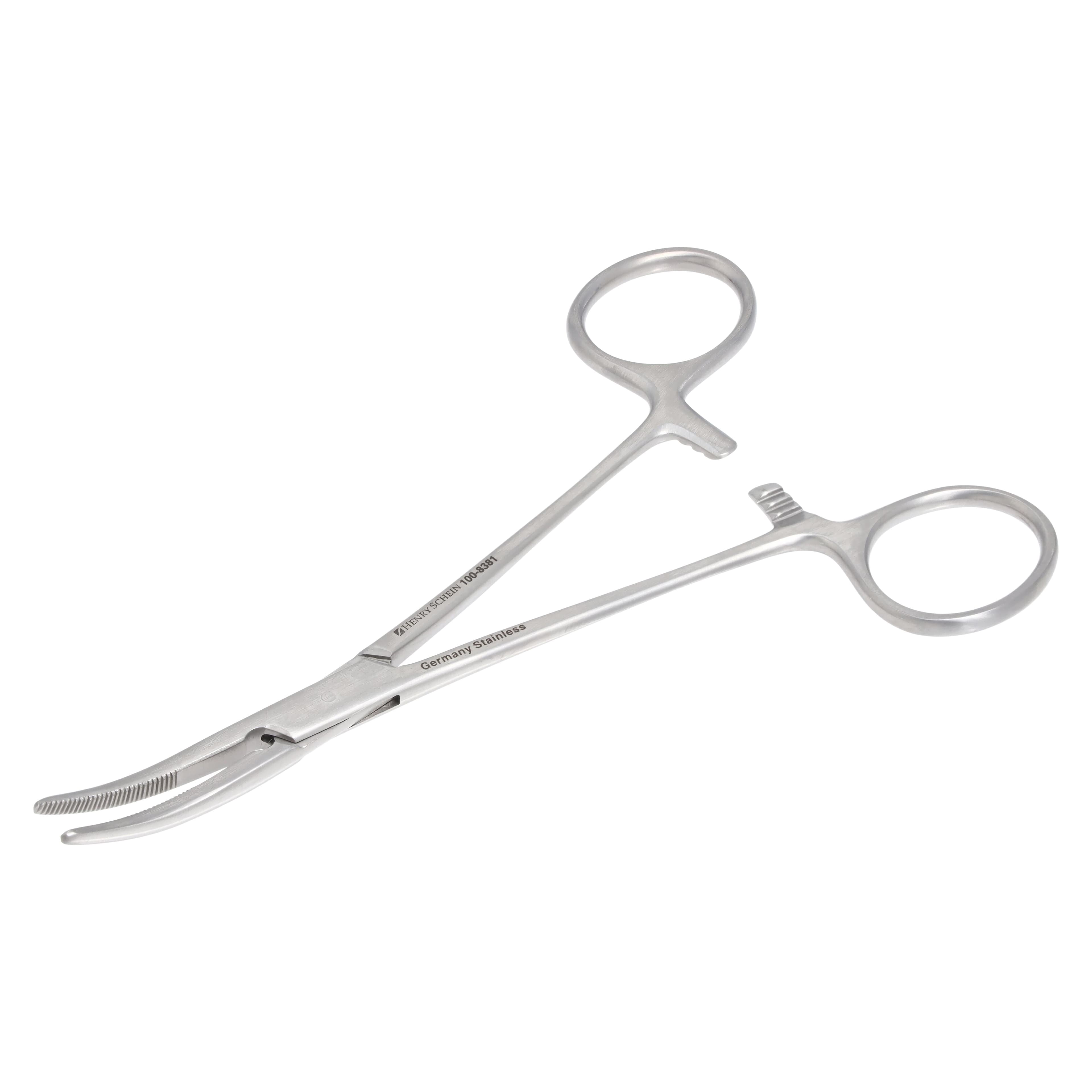 Kelly Hemostat, 5-1/2" Curved, German Stainless Steel, Each thumbnail 2