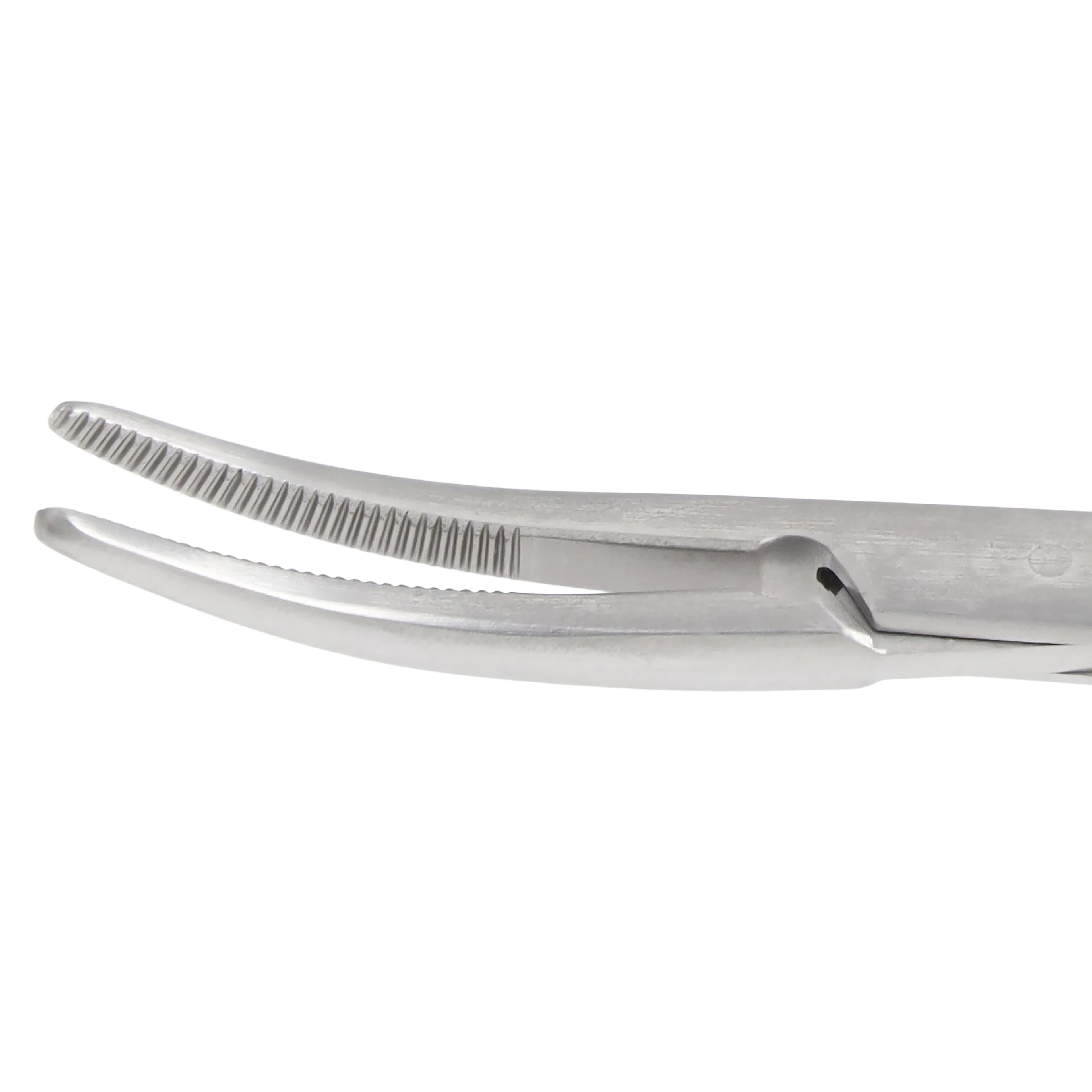 Kelly Hemostat, 5-1/2" Curved, German Stainless Steel, Each thumbnail 3