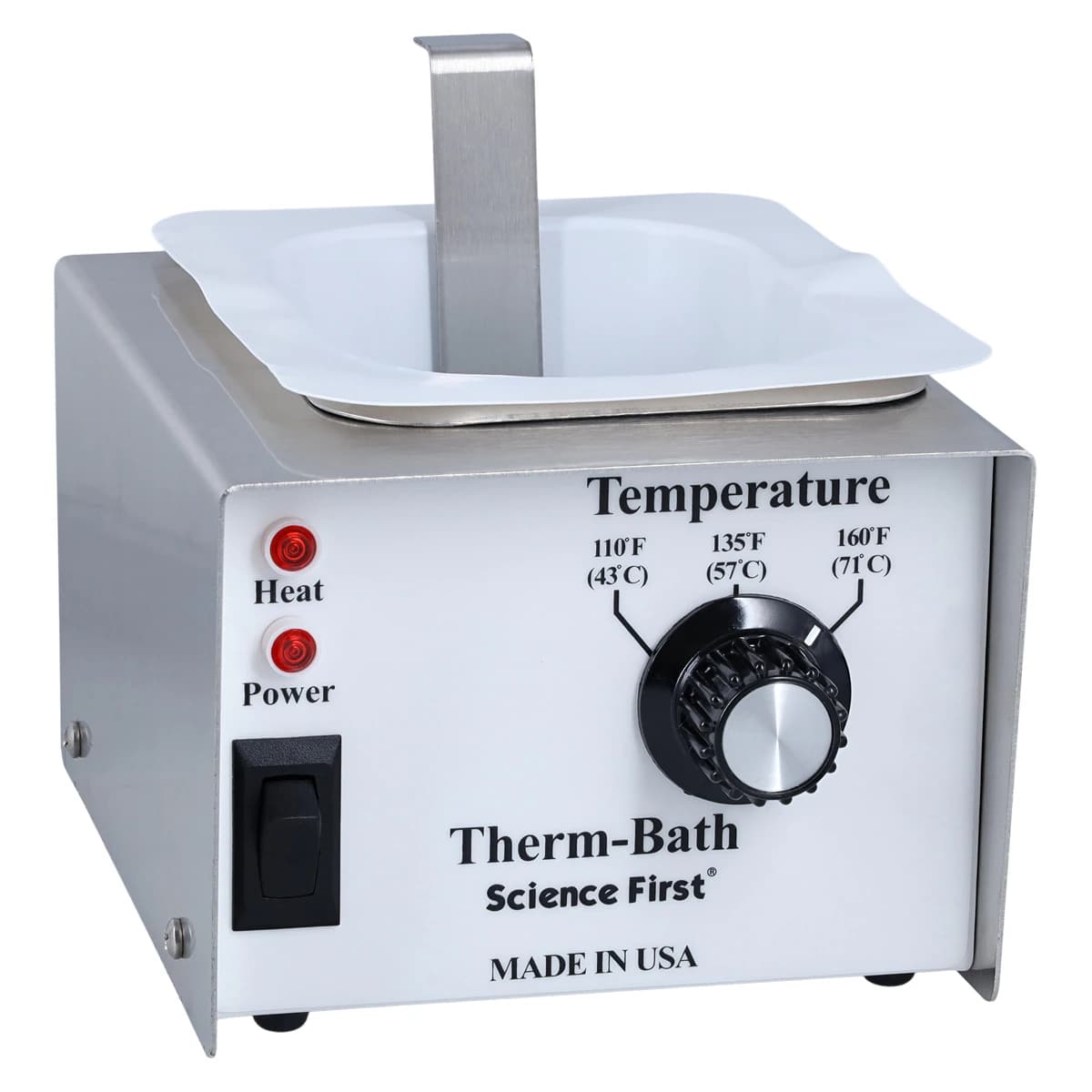 Science First Therm-Bath Thermostatic Warm-Water Bath, 120V, Stainless Steel - Therm Bath 120V - Image 1