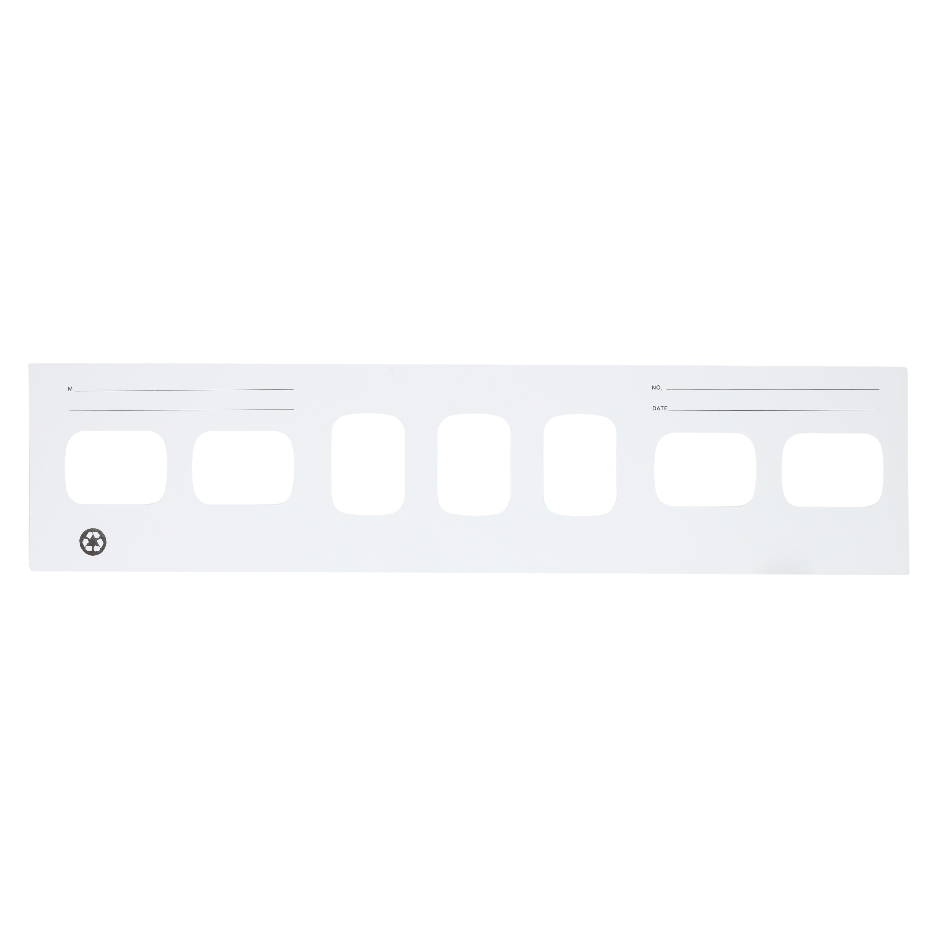 Klear-Vue Cardboard X-Ray Film Mounts, 4H-3V #2, Gray, 100/Box thumbnail 3