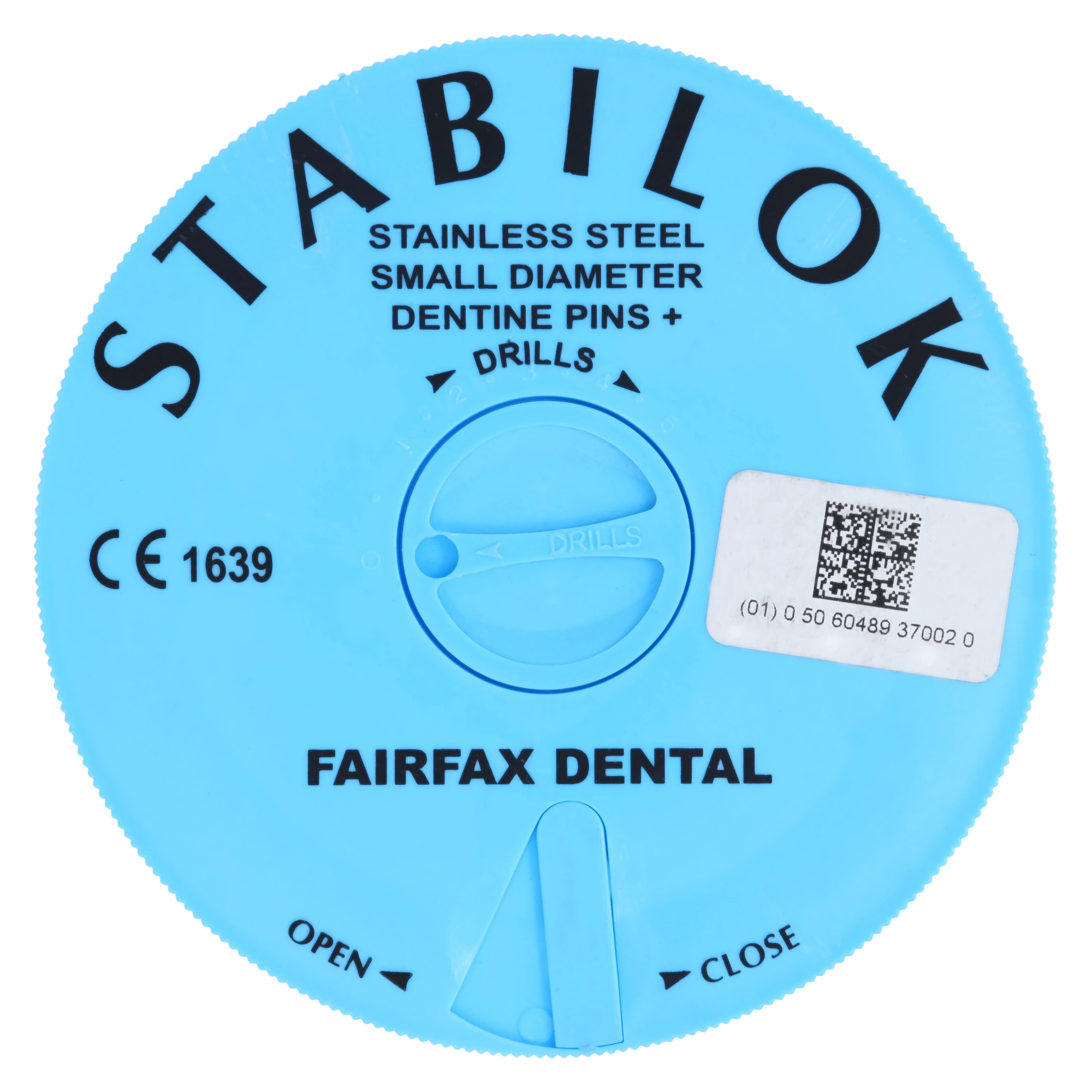 Stabilok Dentin Pins, Economy Kit, 0.021" Blue, Stainless Steel, 100 Pins + 5 Drills, PF-15505 thumbnail 2