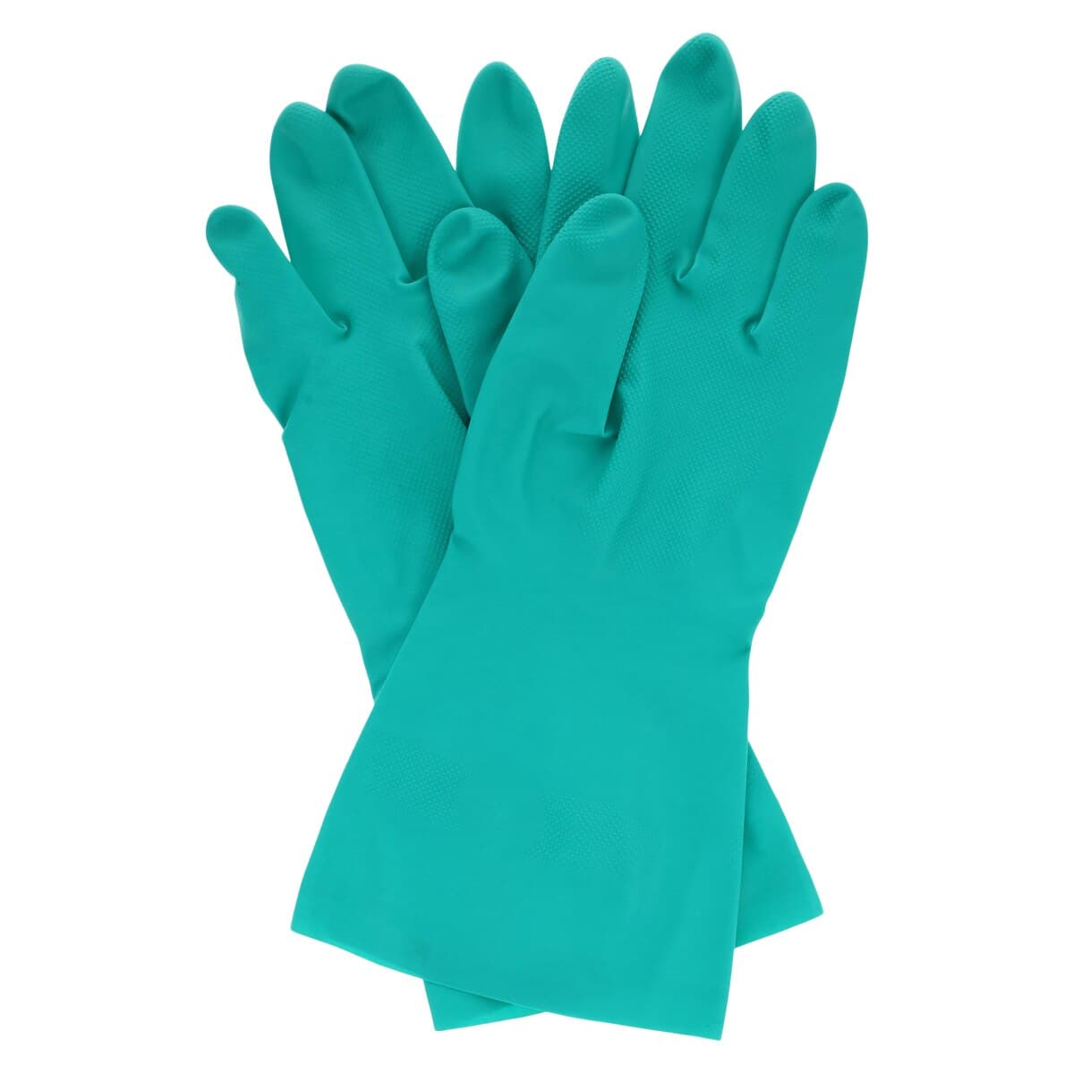 Best Manufacturing Group Nitrile Utility Gloves, Powder Free, Large, Green, 3 Pair/Package - Glove PF Nitrile Utility - Image 1