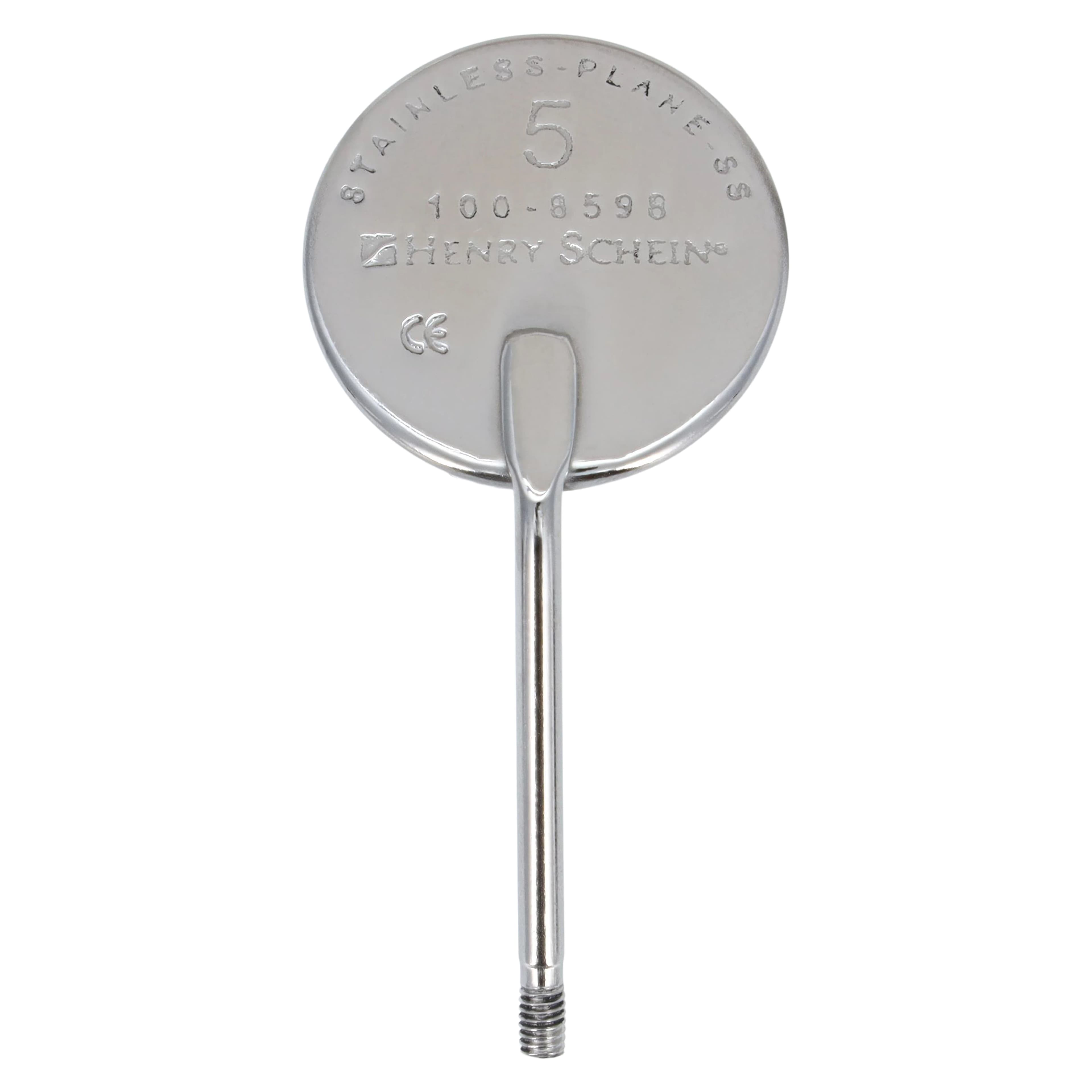 Mirror Plane Simple Stem, Stainless Steel, Size 5, Single Side, 12/Box thumbnail 5