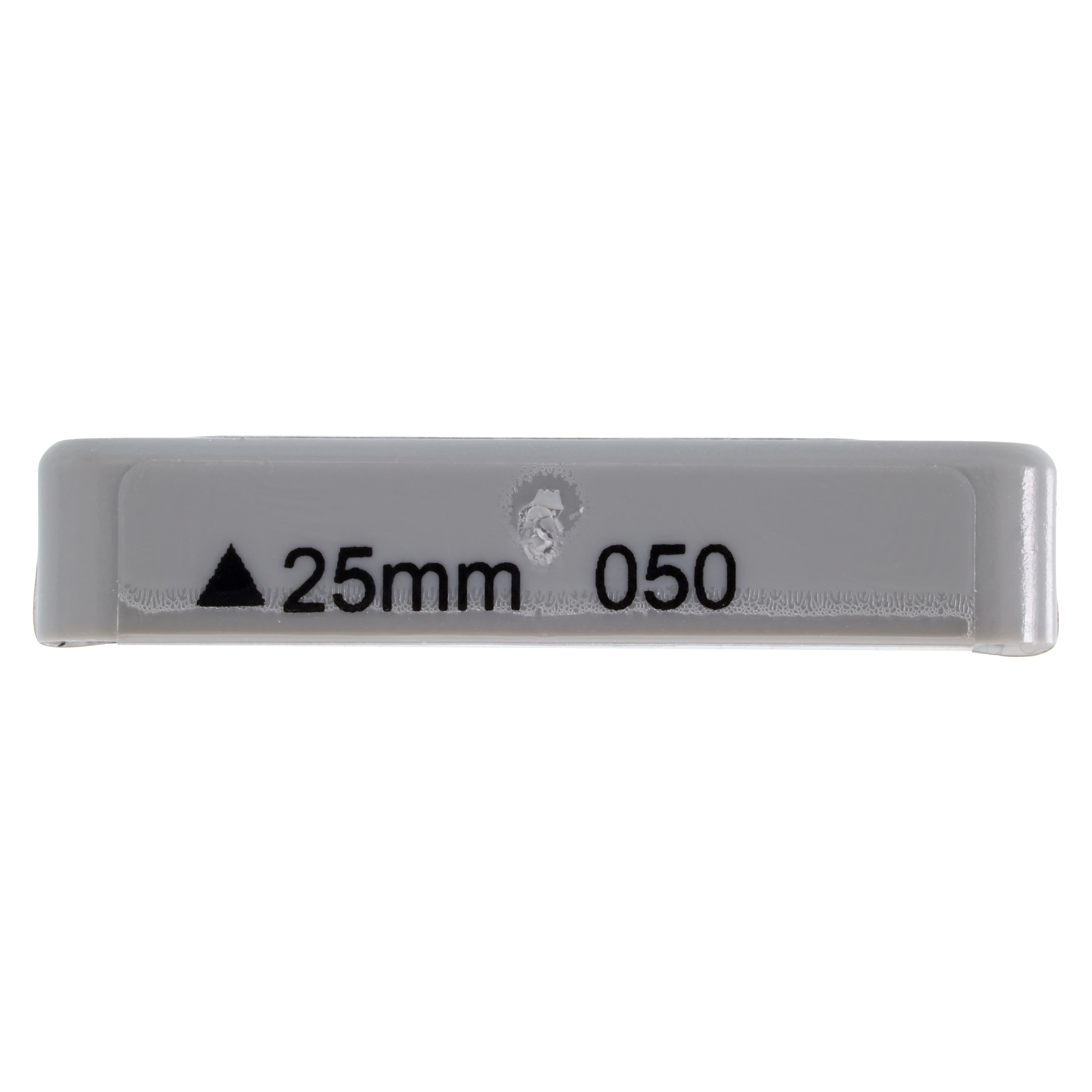 Maxima Hand Reamer, Size 50, 25mm, Stainless Steel, Yellow, 6/Box thumbnail 4