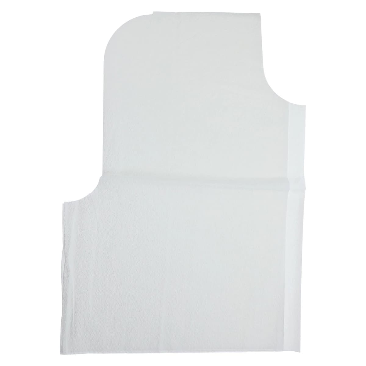 Henry Schein Exam Cape, 3-Ply Tissue, White, Disposable, 30 in x 21 in, 100/Case thumbnail 2