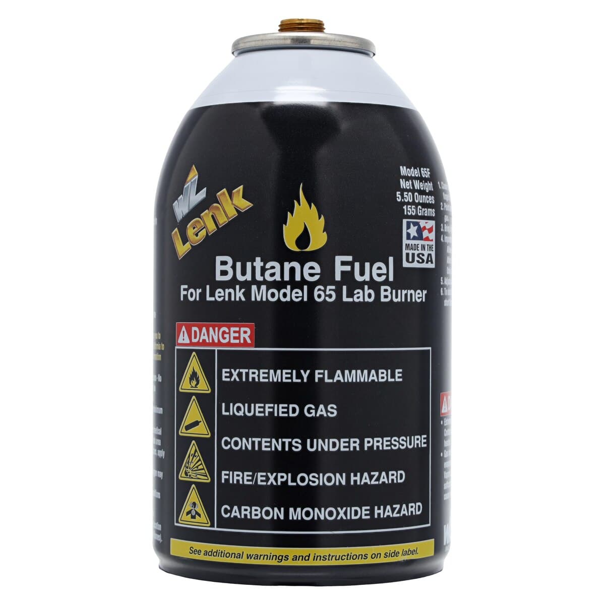 Wall Lenk Model 65 Butane Laboratory Burner with Fuel, 1 Burner Head & 1 Butane Fuel Refill thumbnail 3