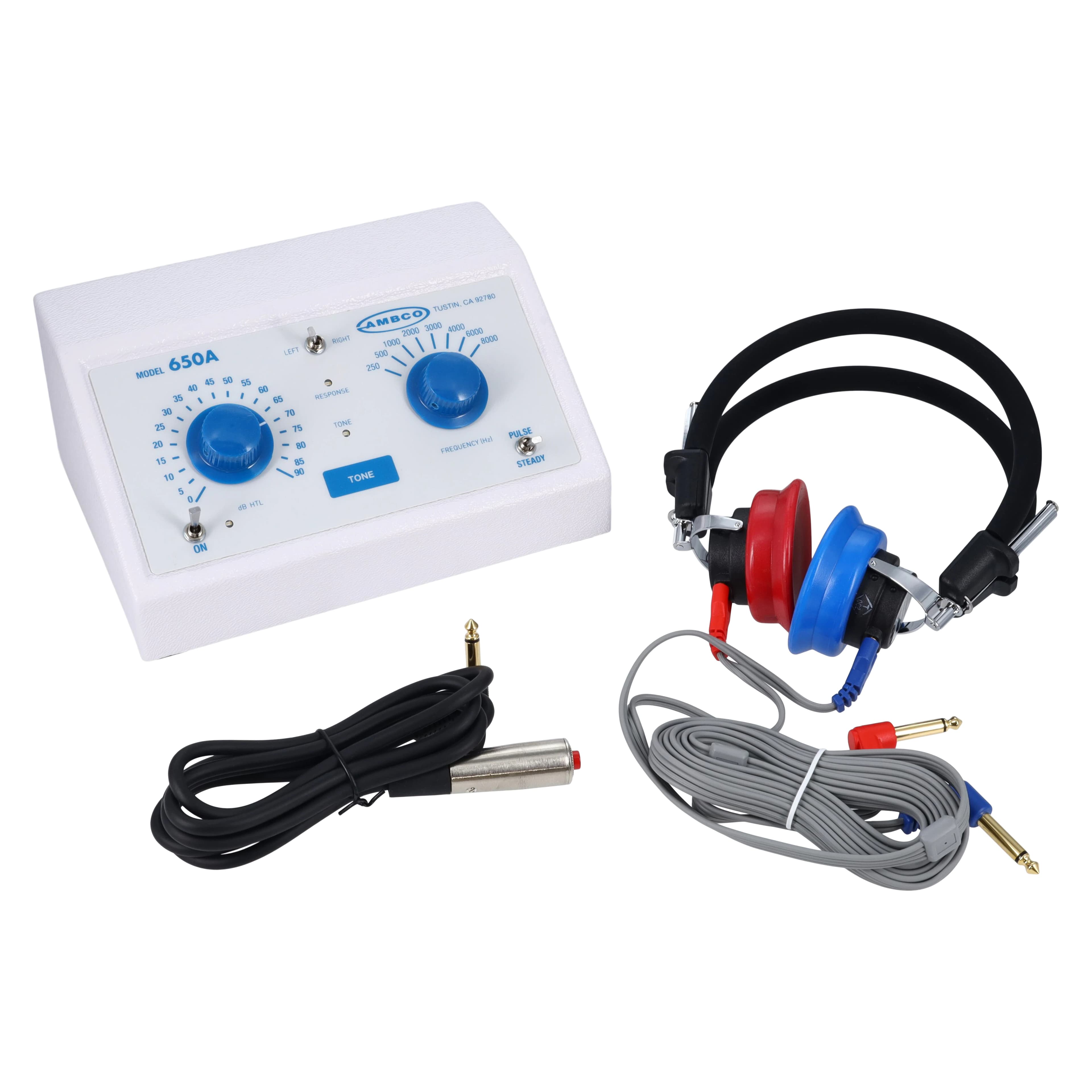 Ambco Electronics Audiometer Model 650A, Manual - Audiometer Model 650A - Image 1