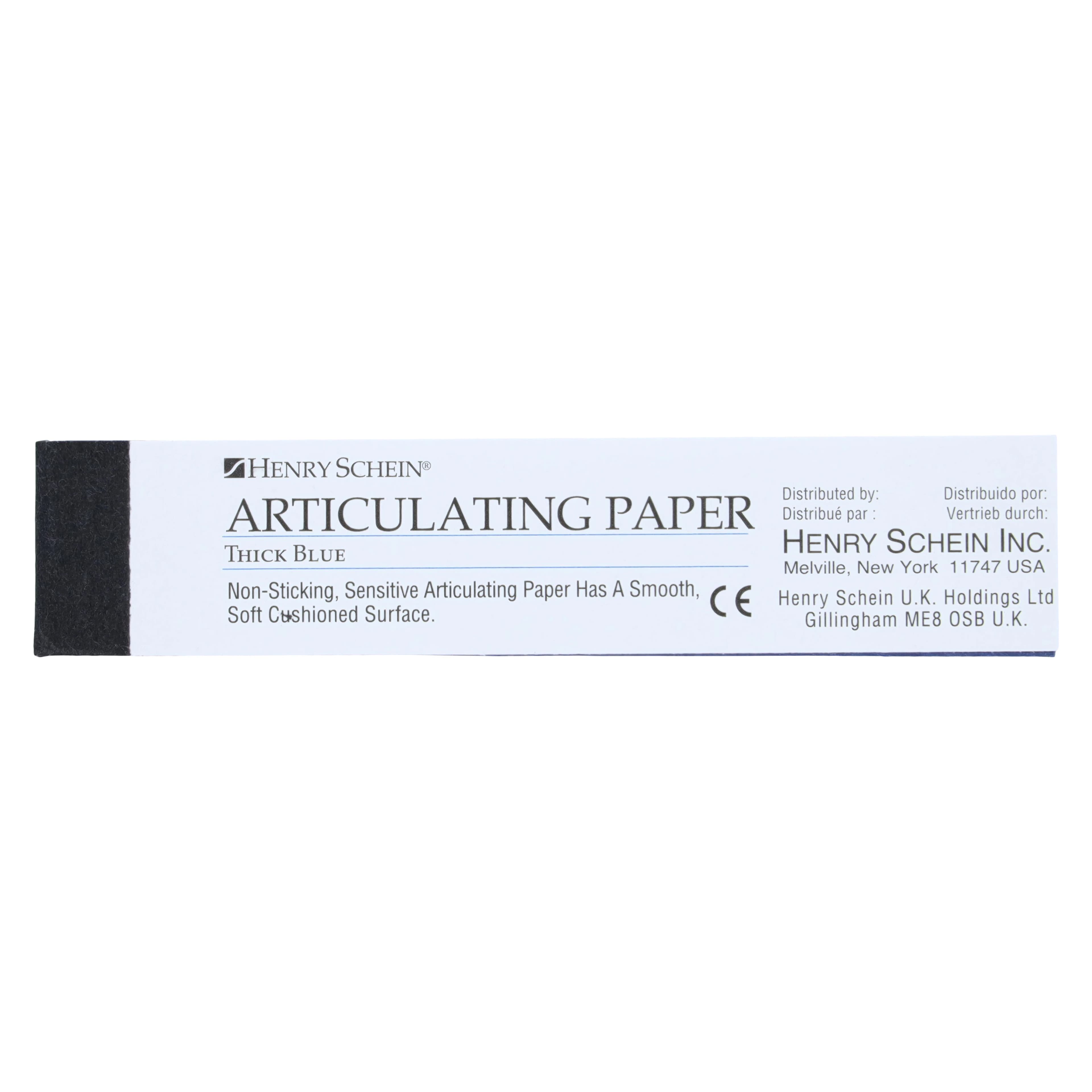 HSI Articulating Paper Strips, Thick, Blue, 79 Microns, 12 Booklets/Box, 144 Strips thumbnail 2