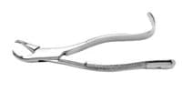 Extracting Forceps #16 SG, 1st and 2nd Molar Lower Universal, Serrated, Stainless Steel, Each - Forcep Extracting #16 SG - Image 1
