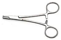 Needle Holder Collier, Standard Stainless Steel, 5 in, Each - Needle Holder Collier 5" - Image 1