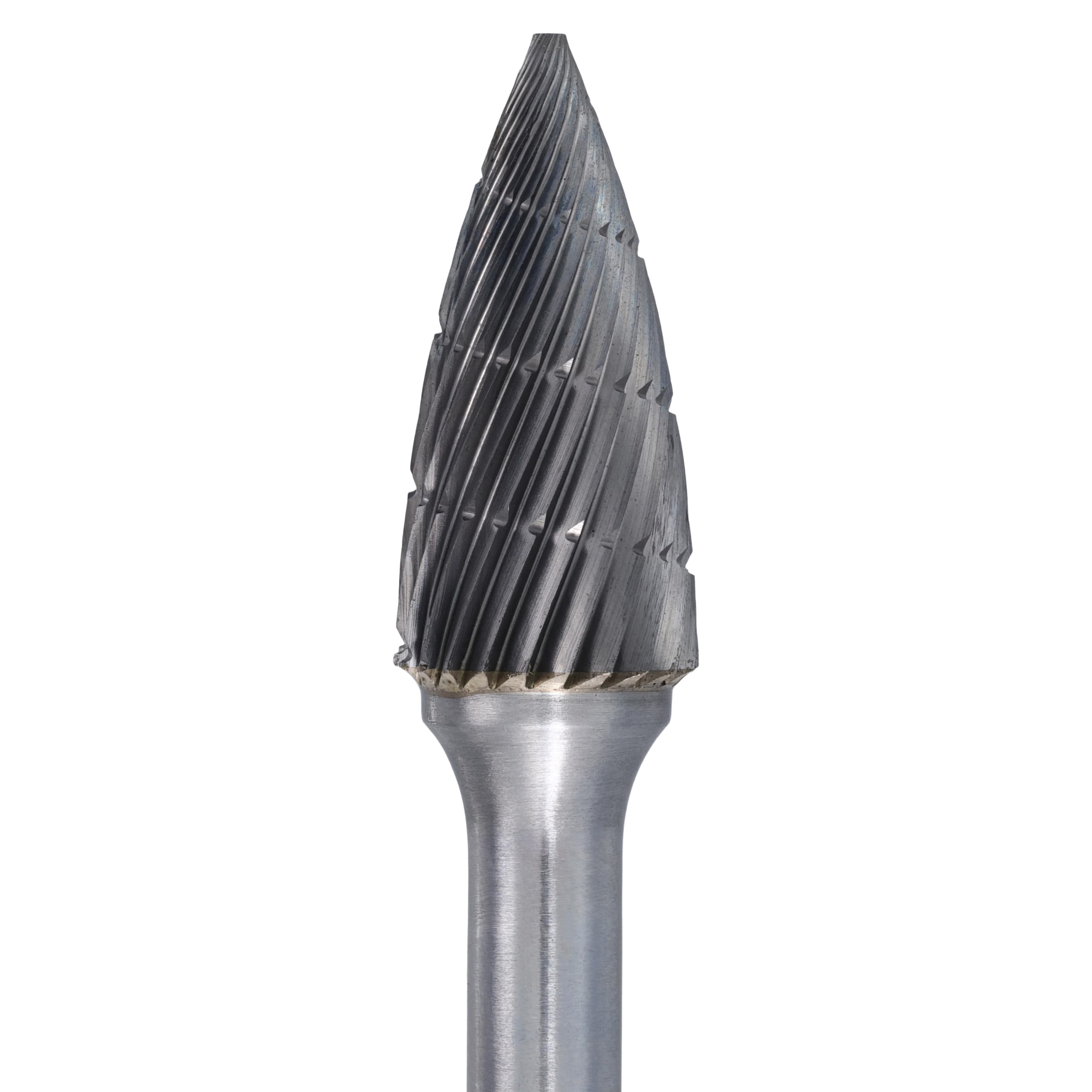 Henry Schein Carbide Bur, Laboratory Flame, Lathe, C 1/2, Regular Cut, Each thumbnail 3