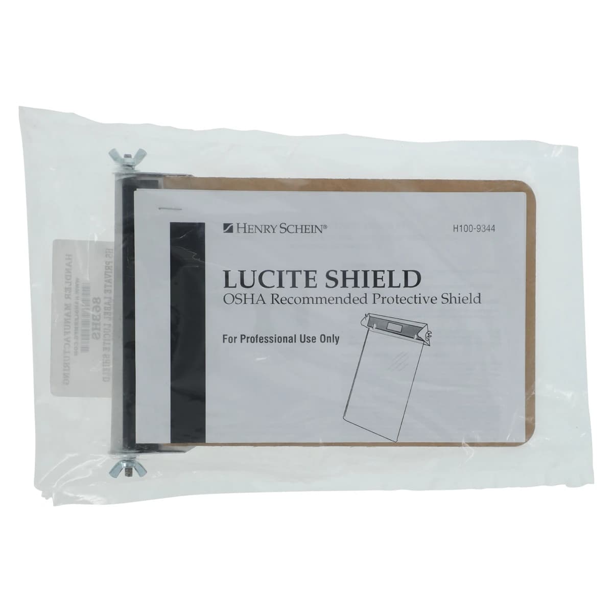 Lucite Shield For Splash Hood, Shield Only - Lucite Shield For Splash Hood, Shield Only - Image 1